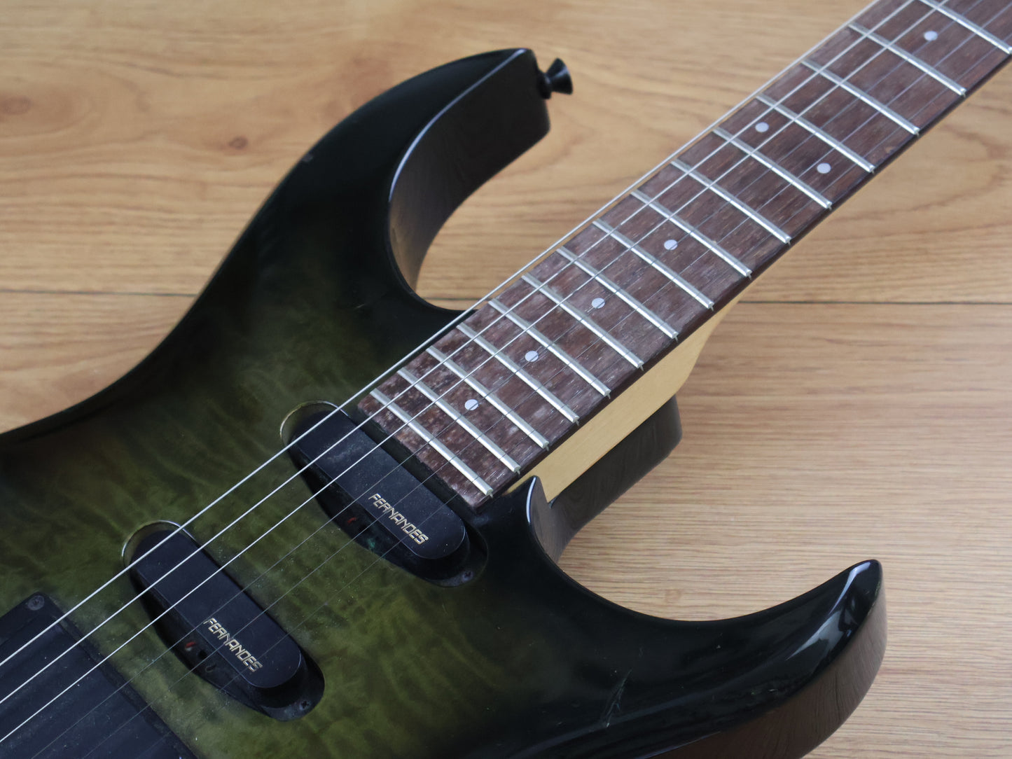 1990's Fernandes FGZ Series Superstrat (Grey Quilt)