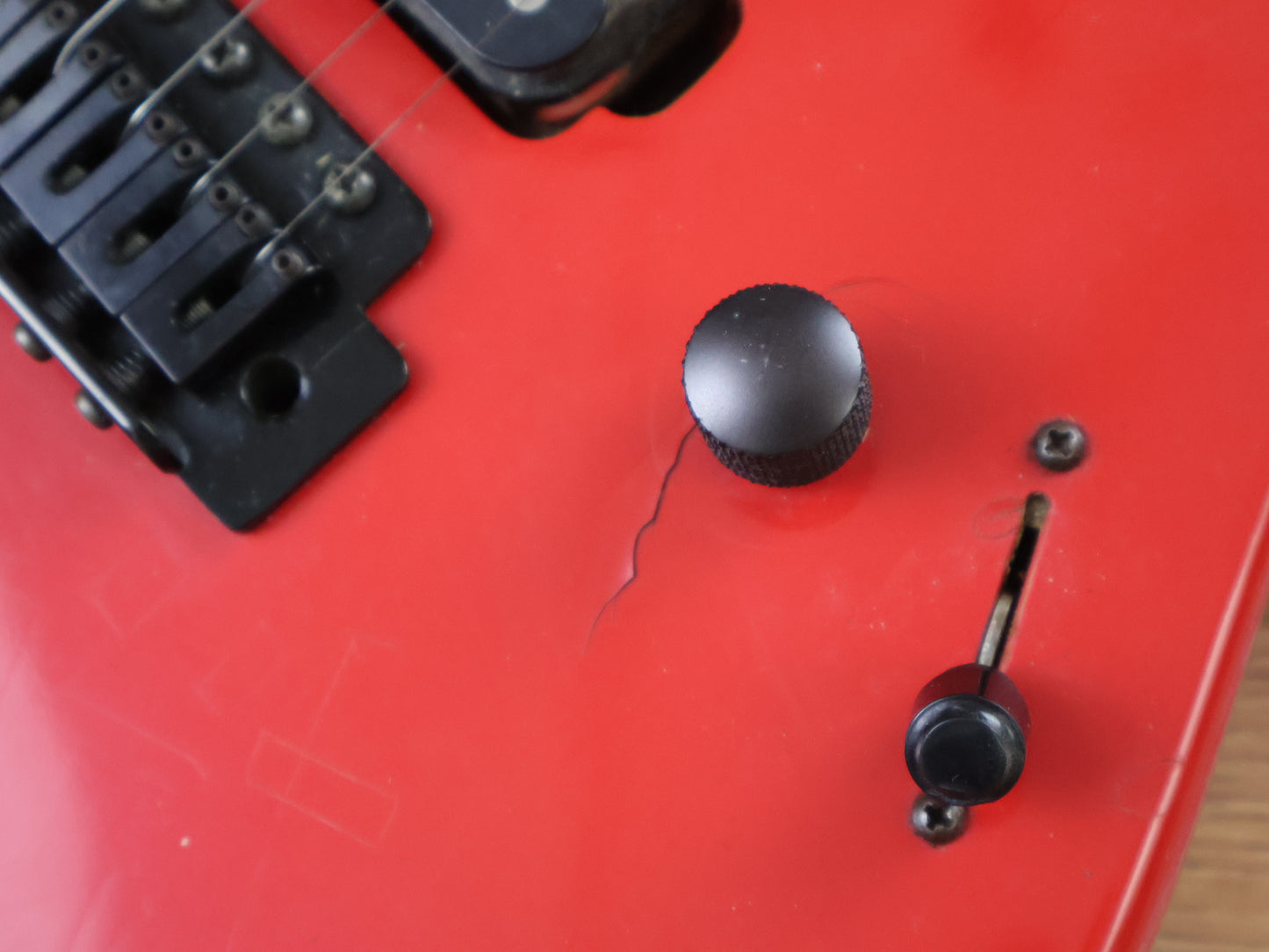 1990's Samick Radio Ten Blues Saraceno HH (Red)