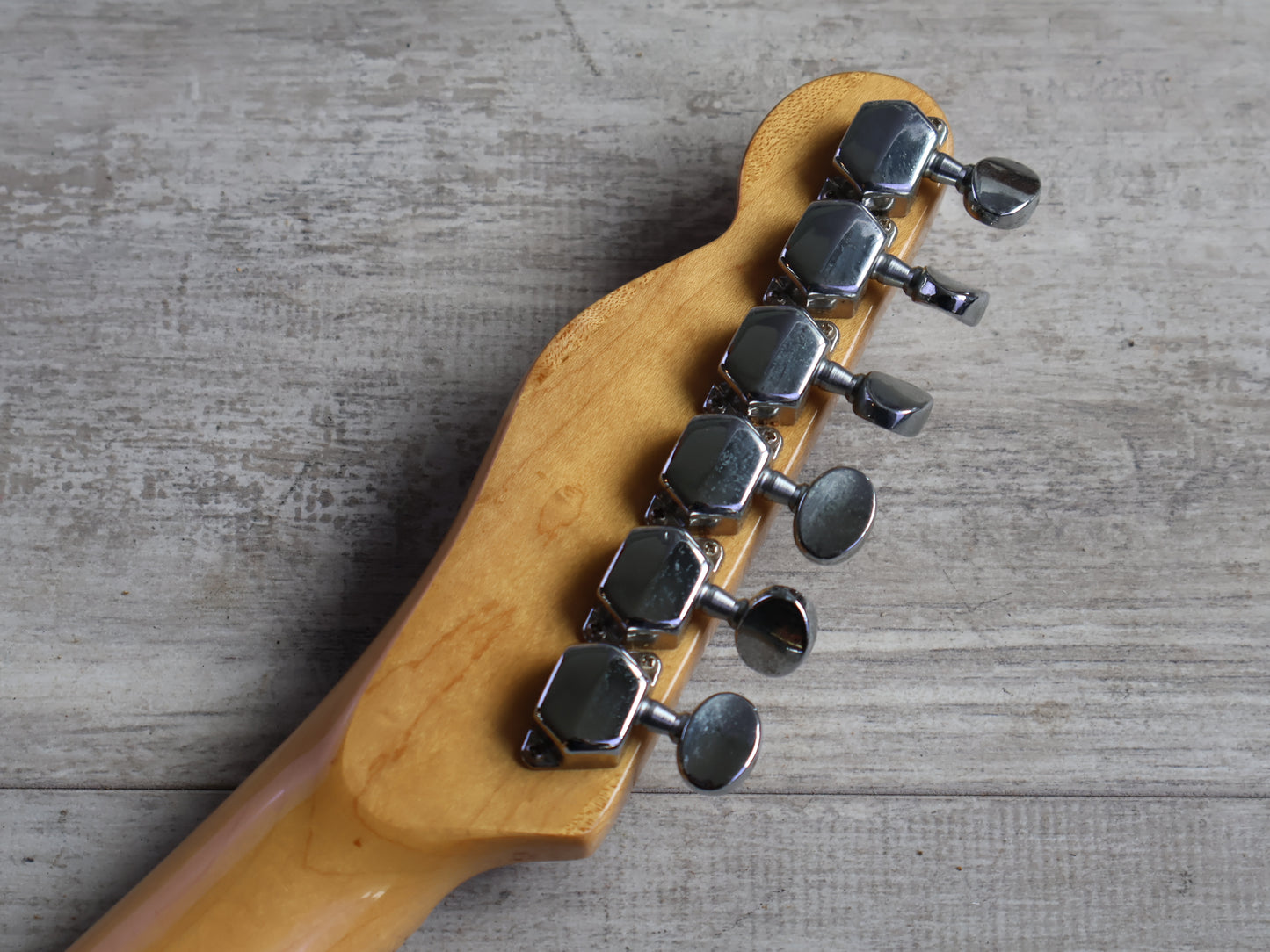 1975 Greco Japan TL-500 Spacey Sounds Telecaster (Transparent Blonde)