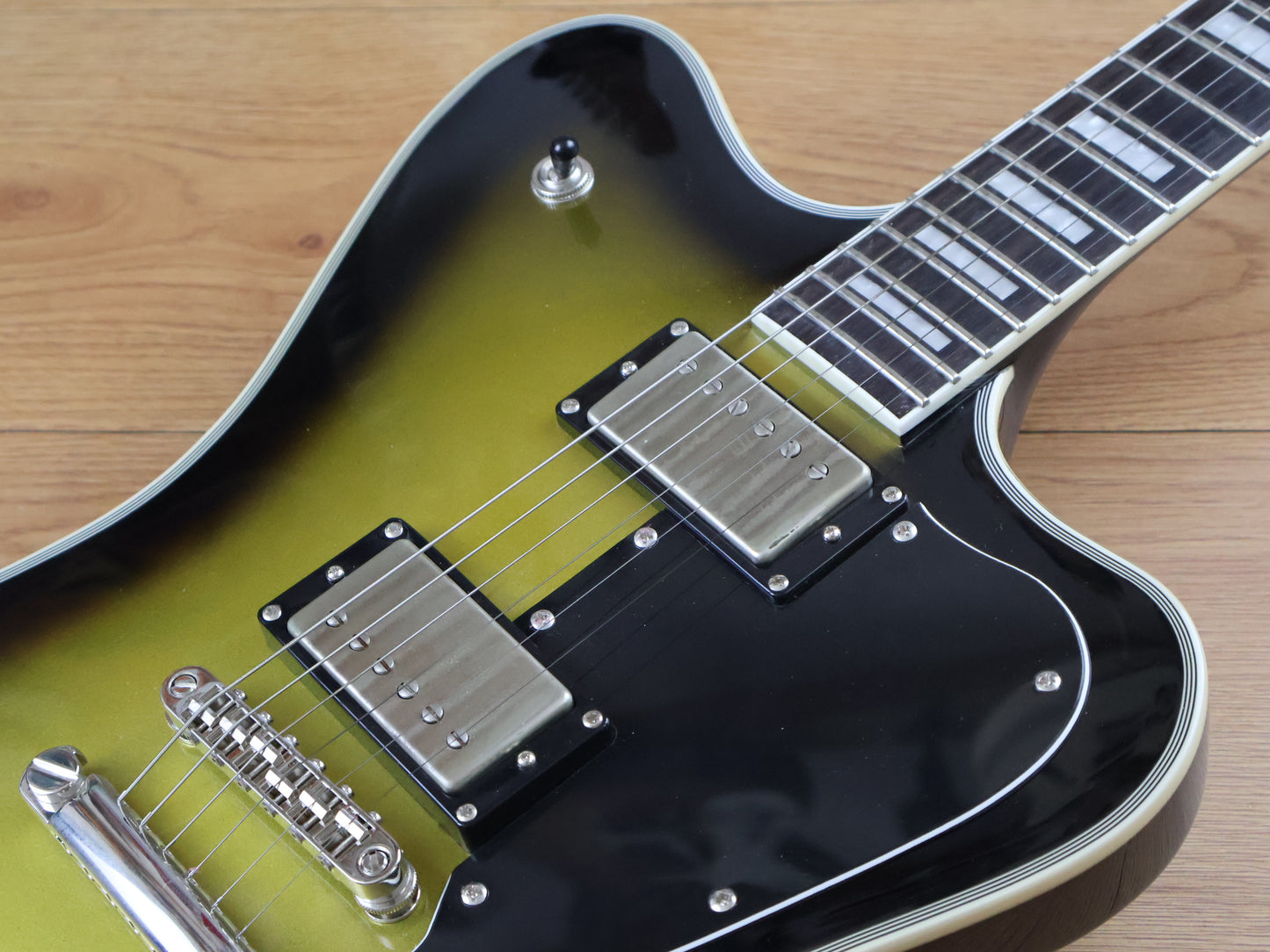 2023 ESP LTD Bill Kelliher Sparrowhawk Offset (Vintage Silver Sunburst)