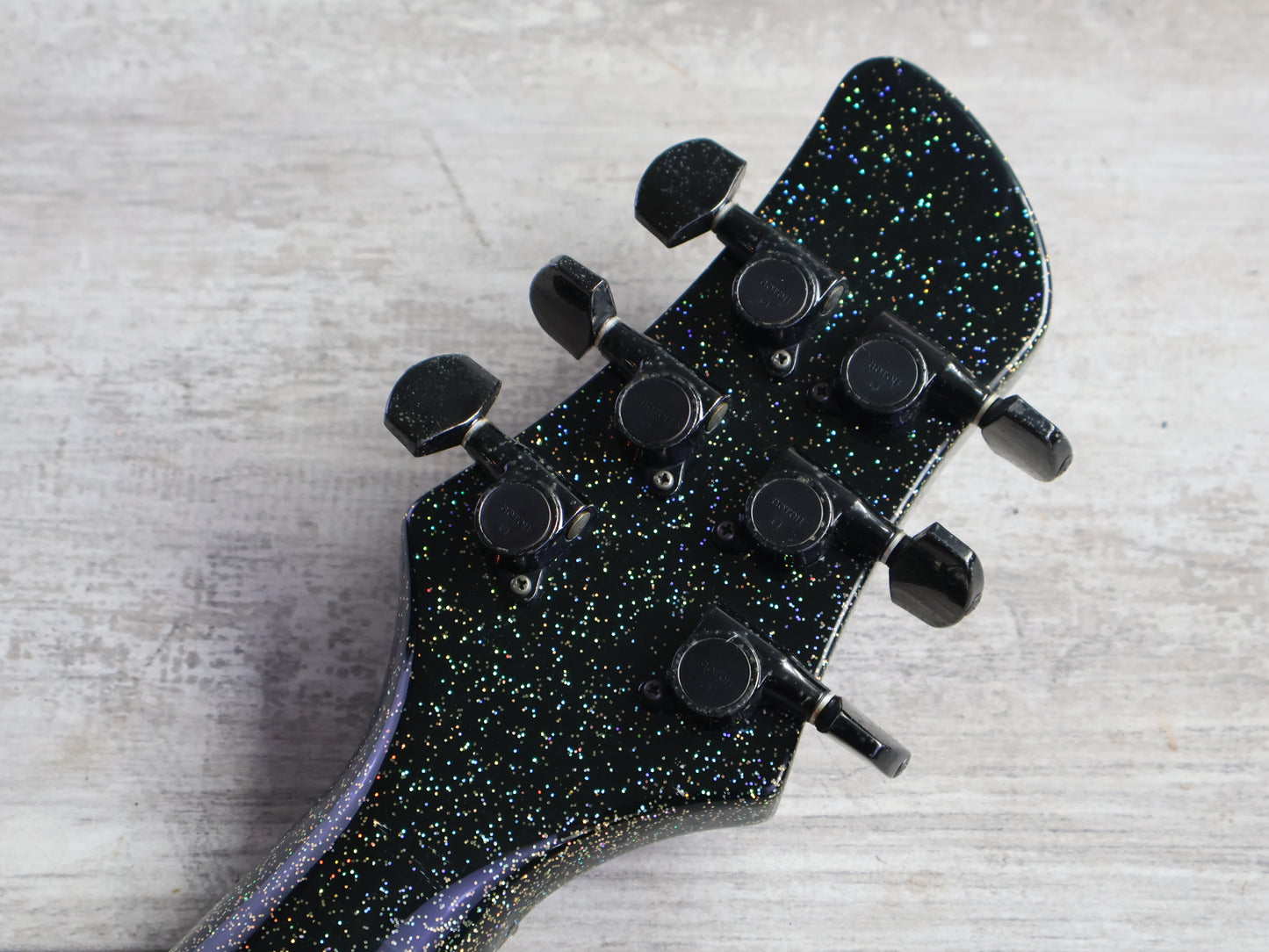 1992 Rockoon (by Kawai Japan) RD-85 Double Cutaway (Black Projector)