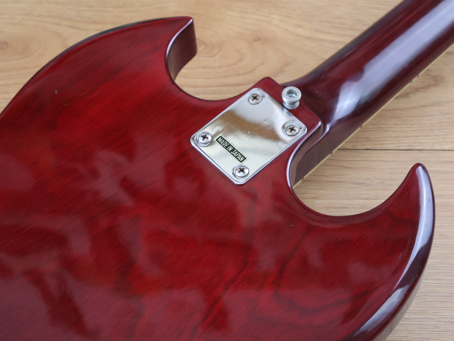 1970's Sakai Japan SG Deluxe w/Bigsby (Cherry Red)