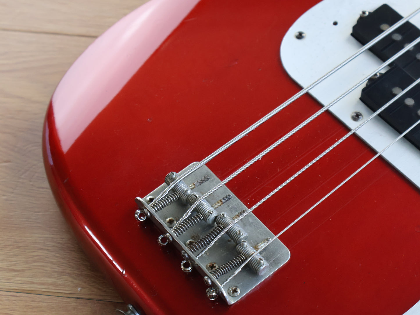 1982 Tokai Japan PB-80 Hard Puncher 50's Reissue Precision Bass (Candy Apple Red)