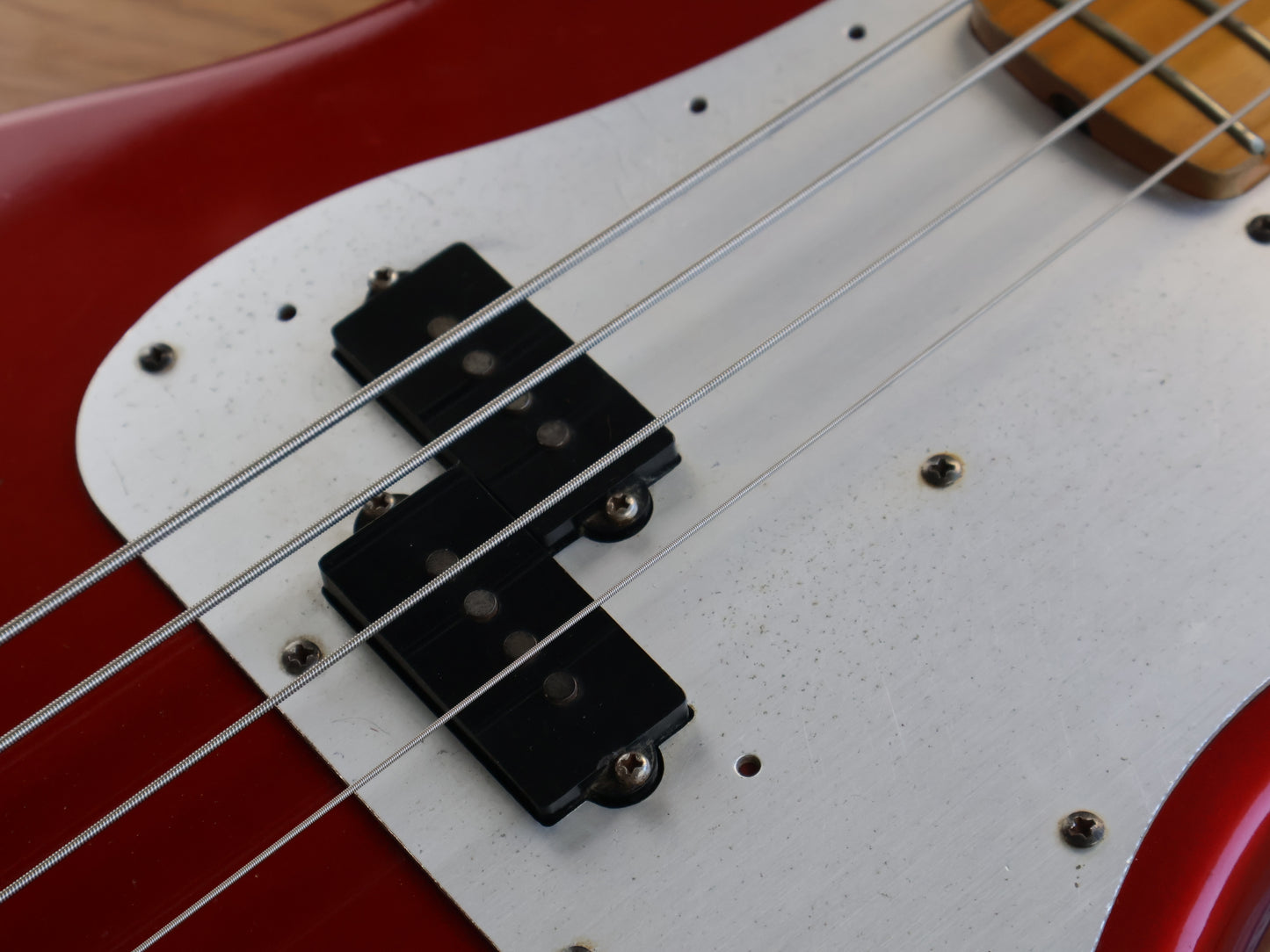 1982 Tokai Japan PB-80 Hard Puncher 50's Reissue Precision Bass (Candy Apple Red)