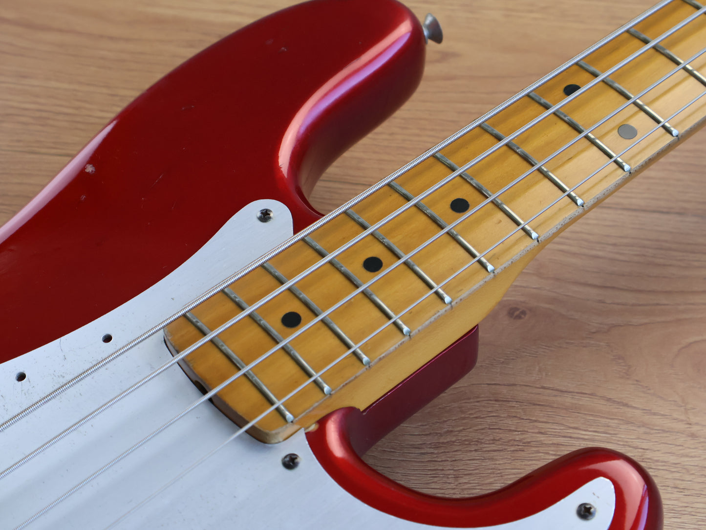 1982 Tokai Japan PB-80 Hard Puncher 50's Reissue Precision Bass (Candy Apple Red)