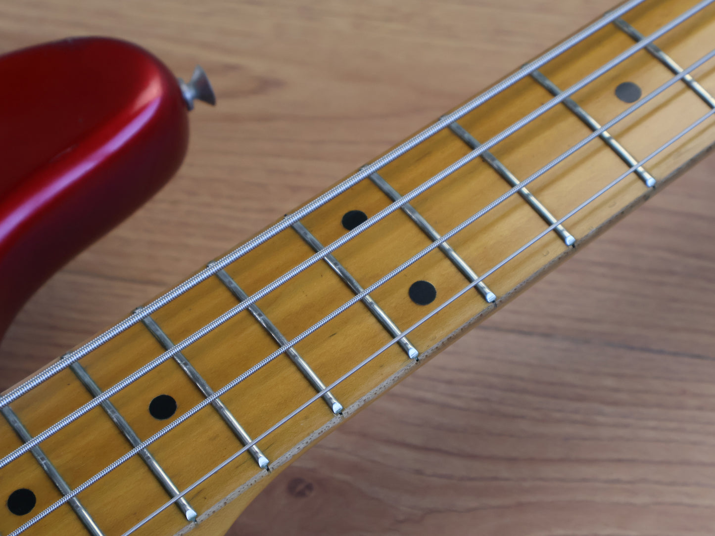 1982 Tokai Japan PB-80 Hard Puncher 50's Reissue Precision Bass (Candy Apple Red)