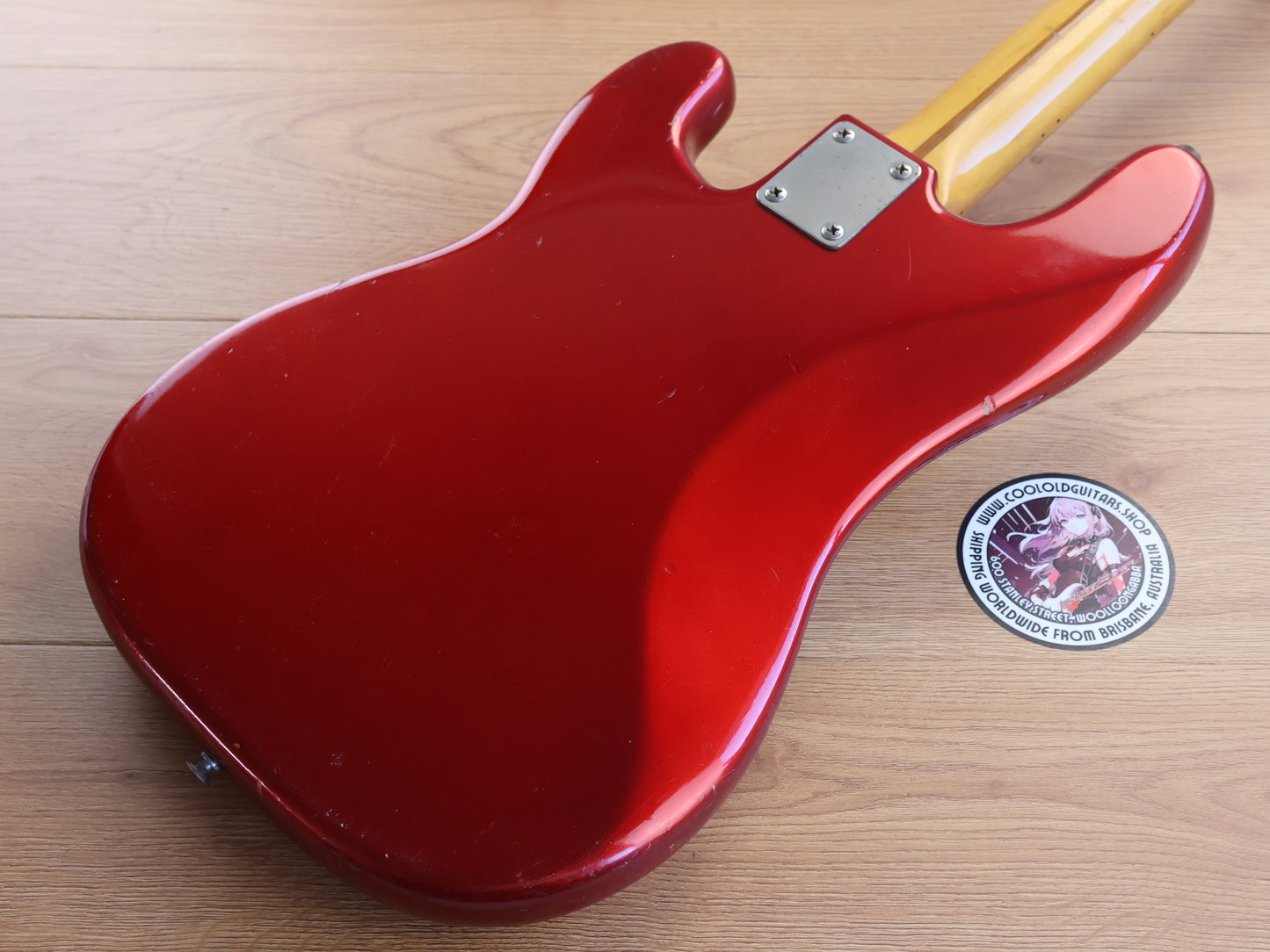 1982 Tokai Japan PB-80 Hard Puncher 50's Reissue Precision Bass (Candy Apple Red)