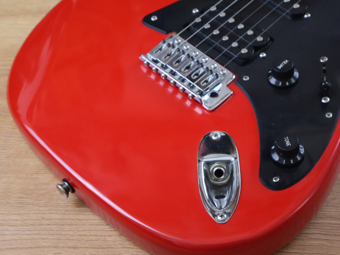 1994 Ibanez VZR-140/RD Silver Cadet Superstrat (Fiesta Red)