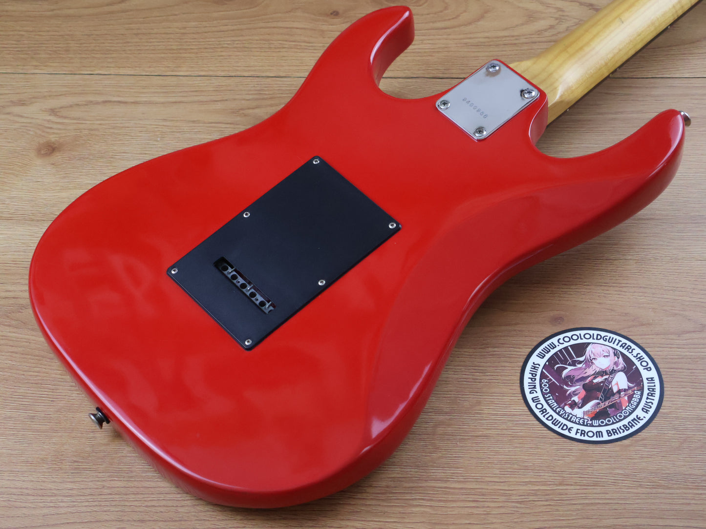 1994 Ibanez VZR-140/RD Silver Cadet Superstrat (Fiesta Red)