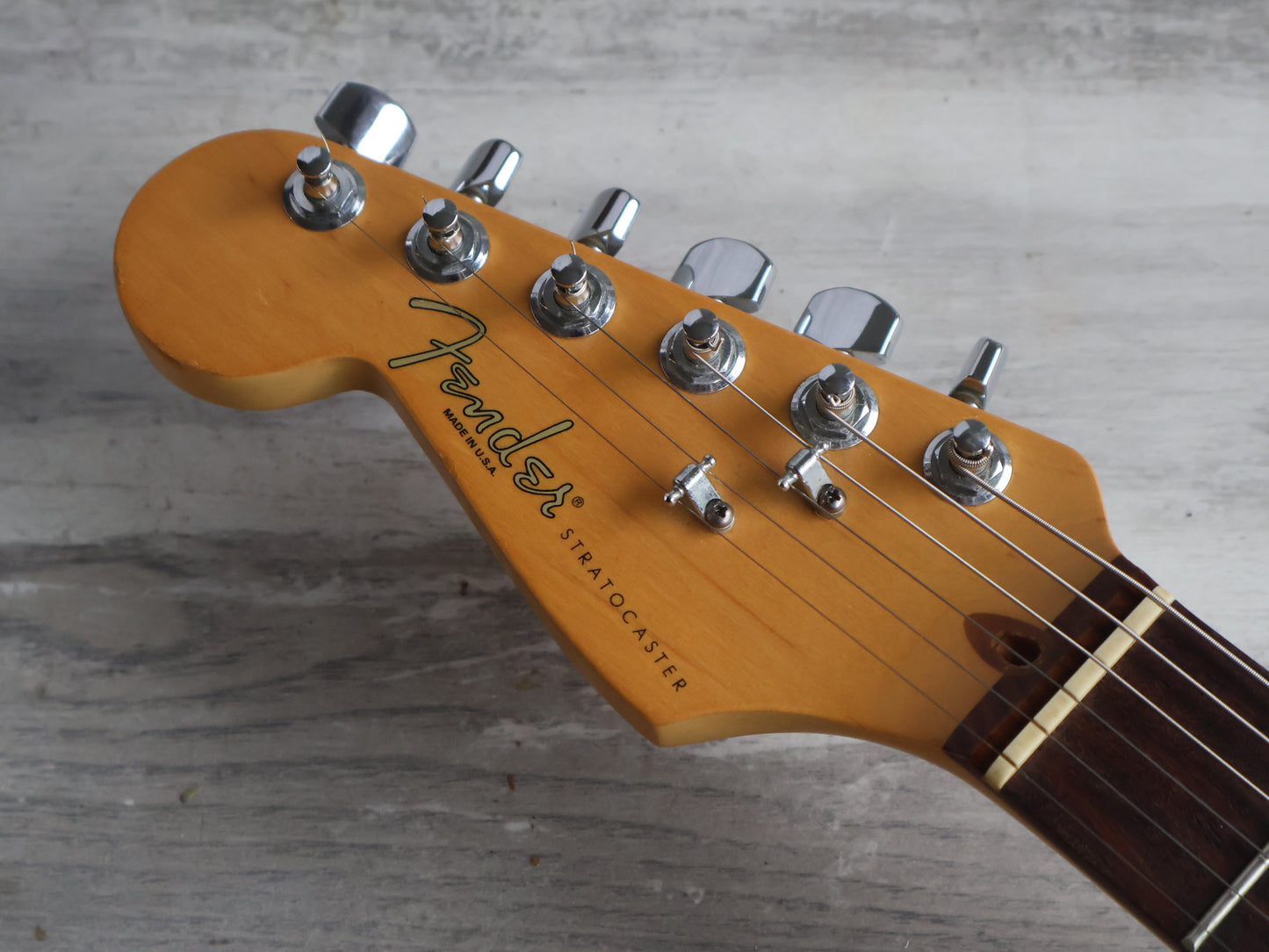 1996 Fender USA LH Left Handed American Standard Stratocaster (Sunburst)