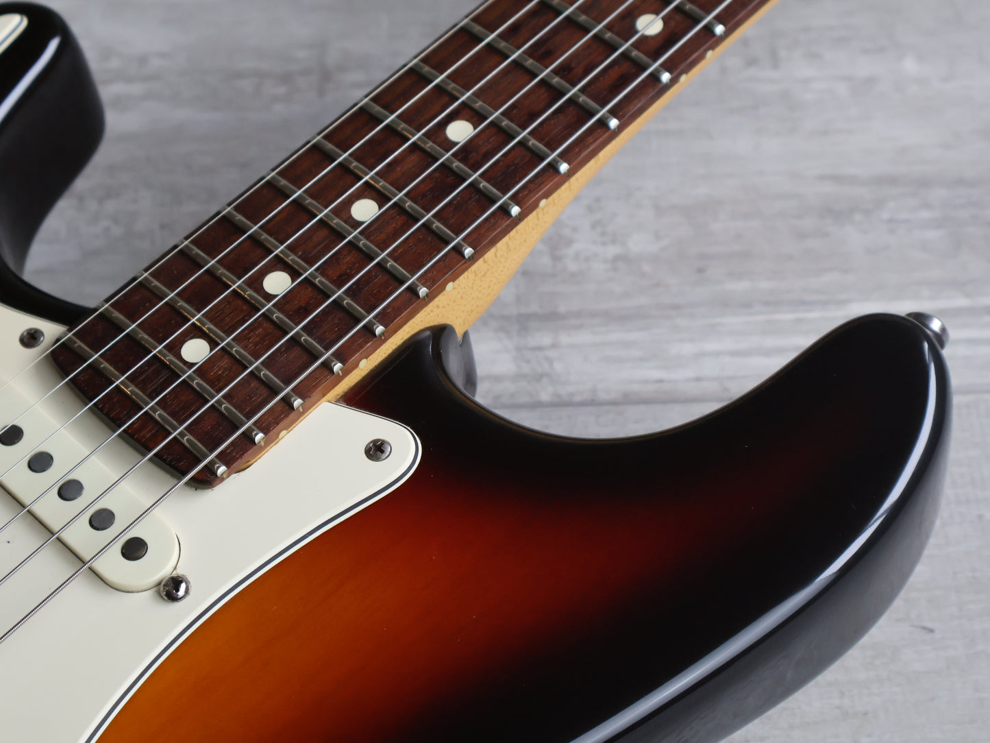 1996 Fender USA LH Left Handed American Standard Stratocaster (Sunburst)
