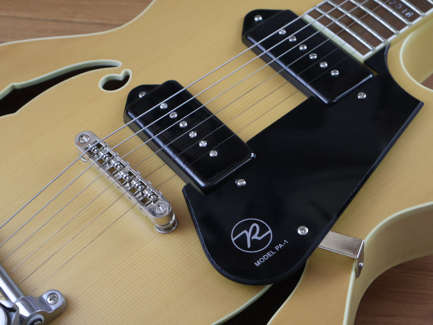 Reverend Pete Anderson PA-1 10th Anniversary Hollowbody (Satin Natural)