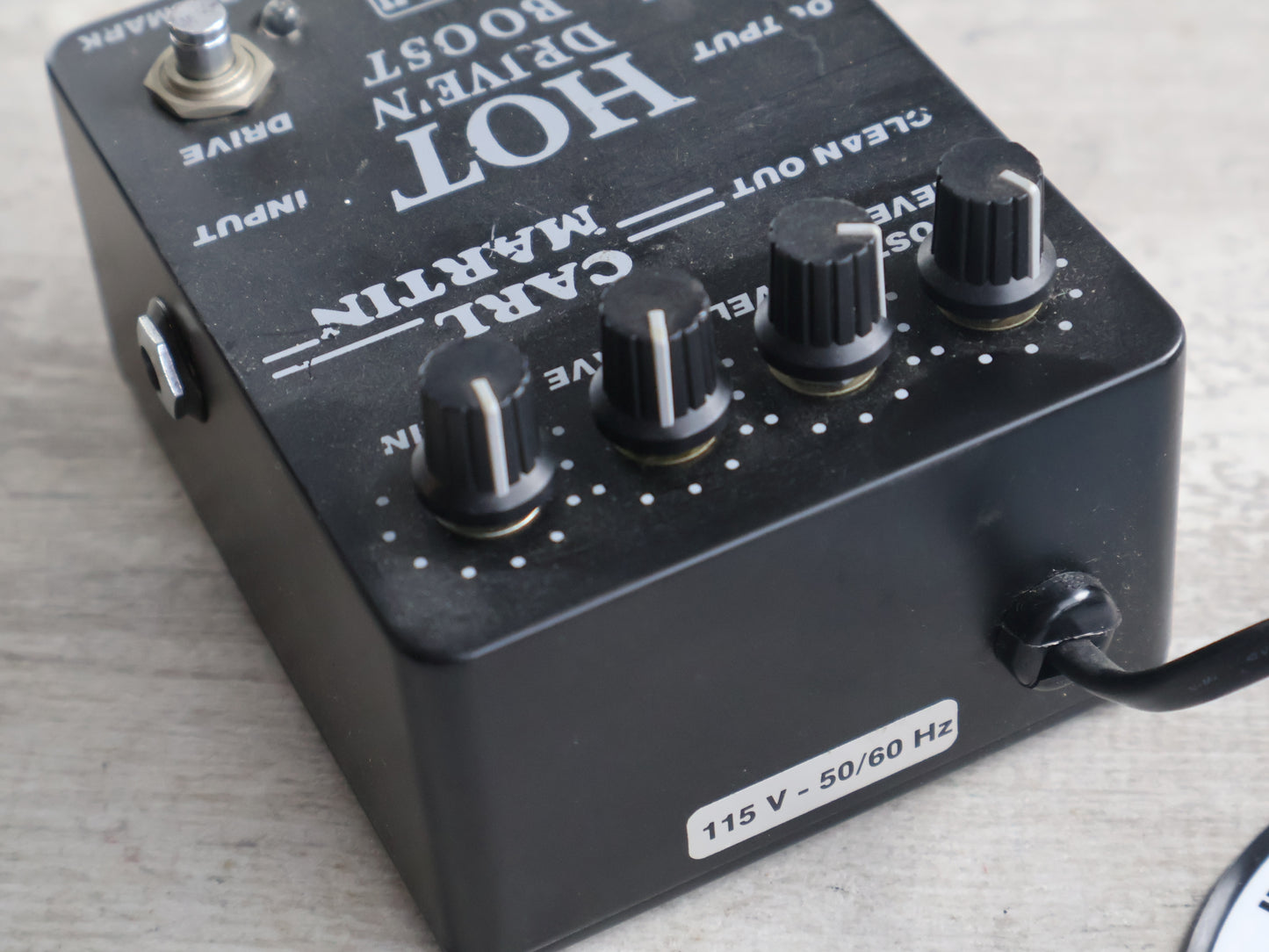 Carl Martin Hot Drive 'n Boost MKII Overdrive/Booster (Made in Denmark)