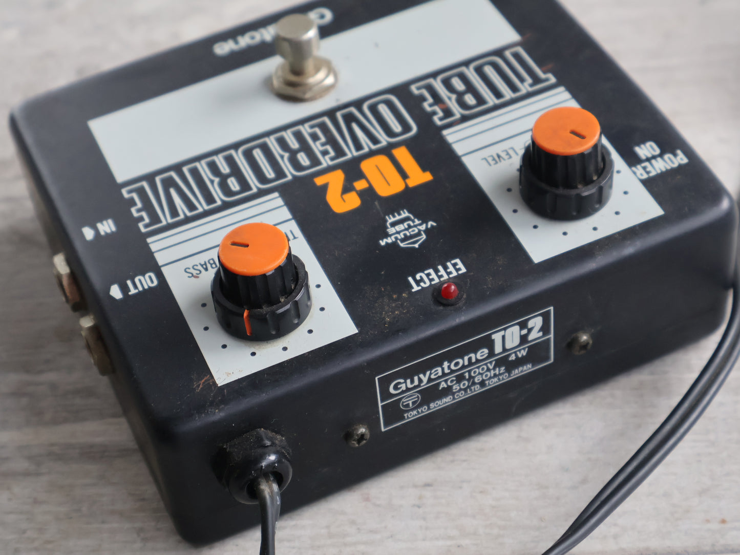 1980's Guyatone TO-2 Vintage Tube Overdrive (Made in Japan)