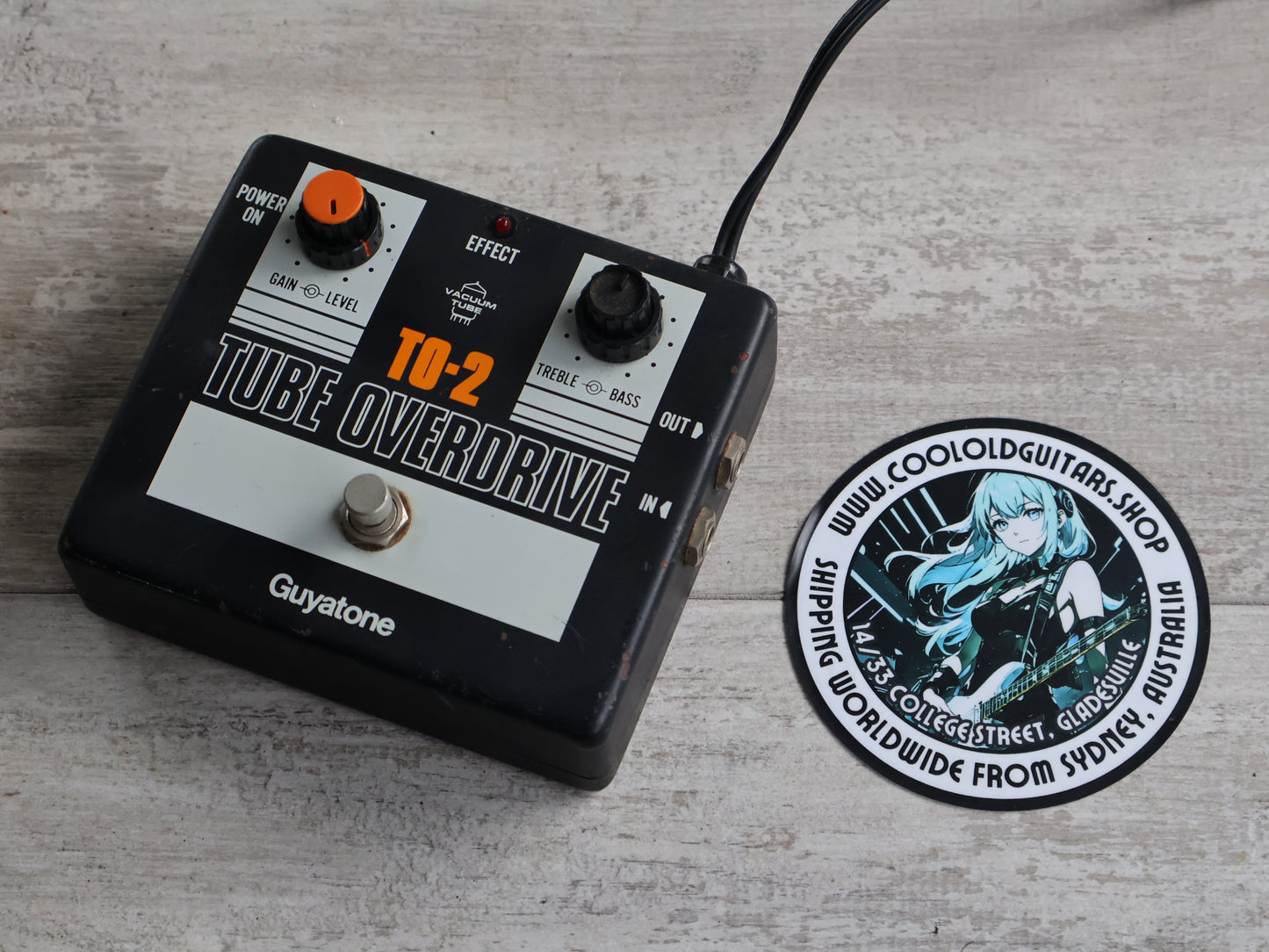 1980's Guyatone TO-2 Vintage Tube Overdrive (Made in Japan)