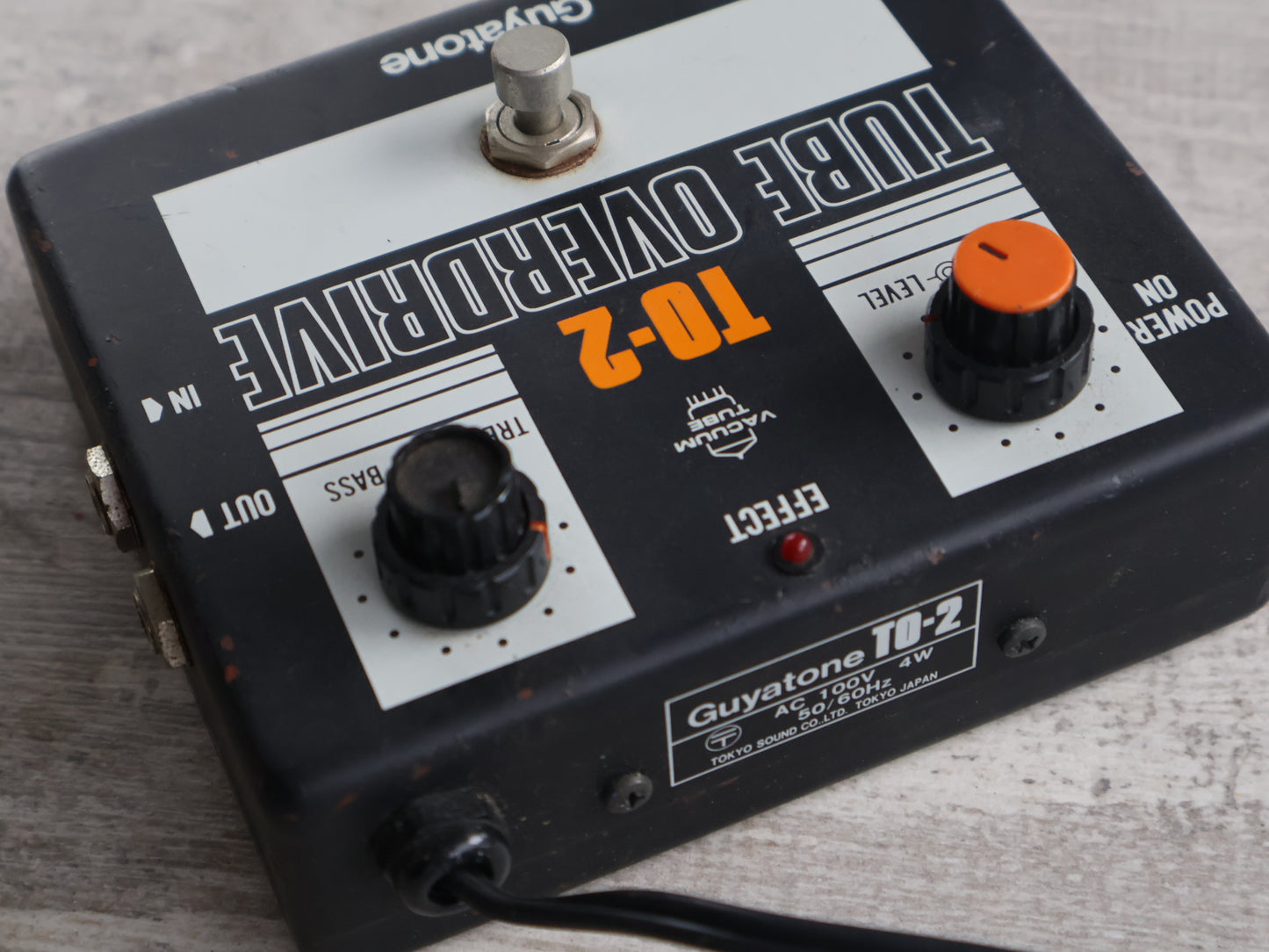 1980's Guyatone TO-2 Vintage Tube Overdrive (Made in Japan)