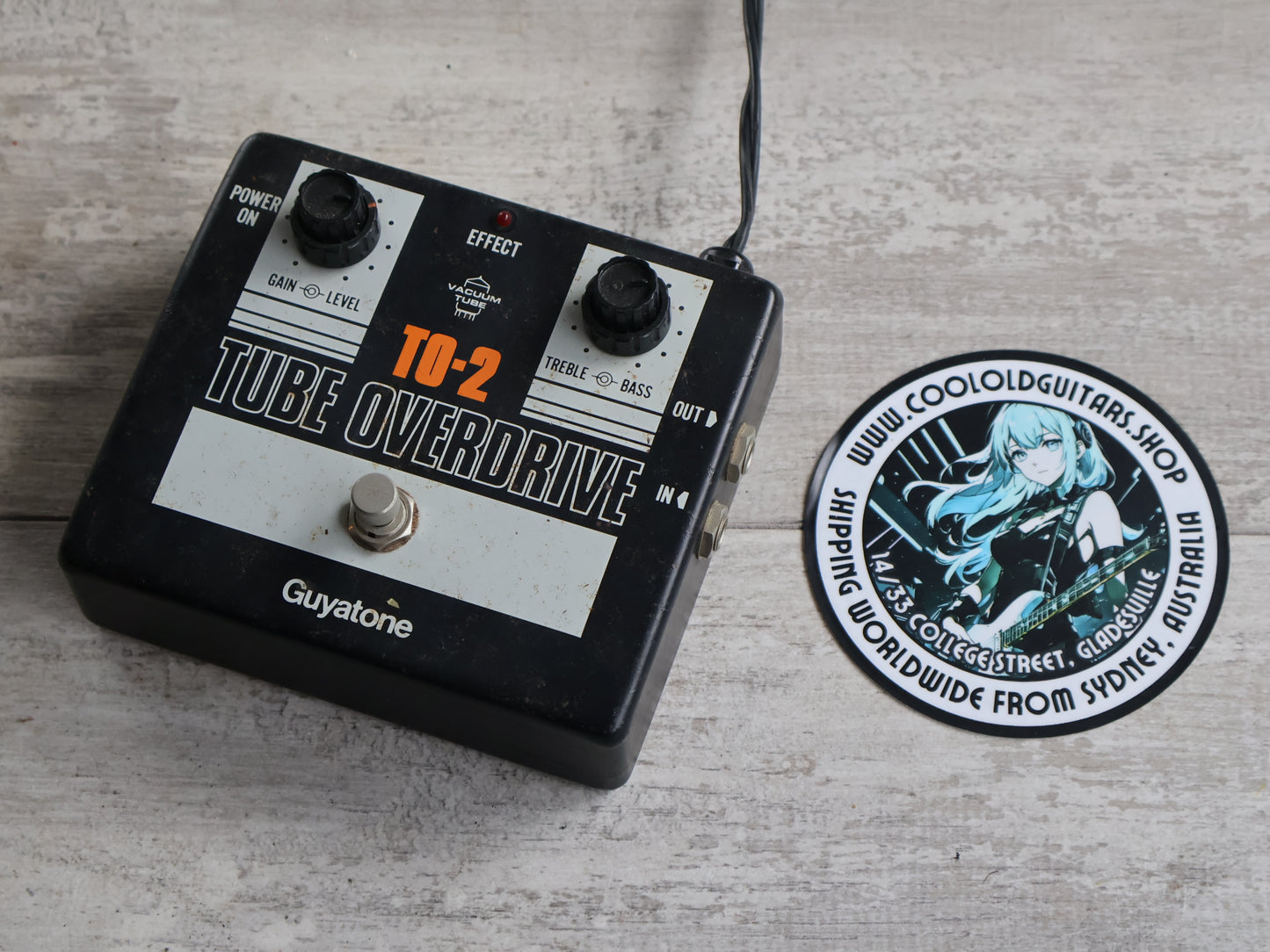 1980's Guyatone TO-2 Vintage Tube Overdrive (Made in Japan)
