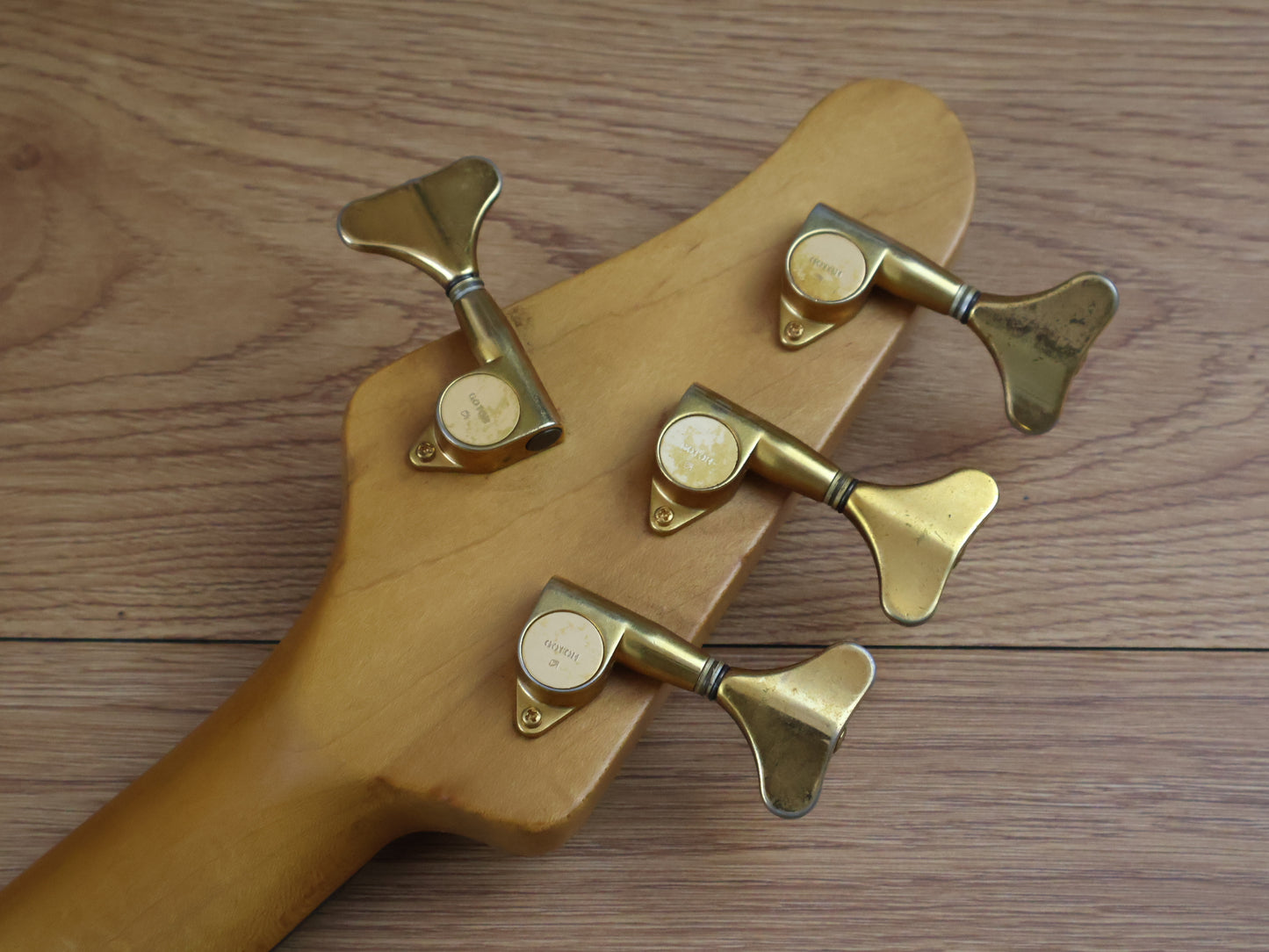 1989 Rockoon Japan (by Kawai) RB-80JJ FL Fretless Bass (Natural)
