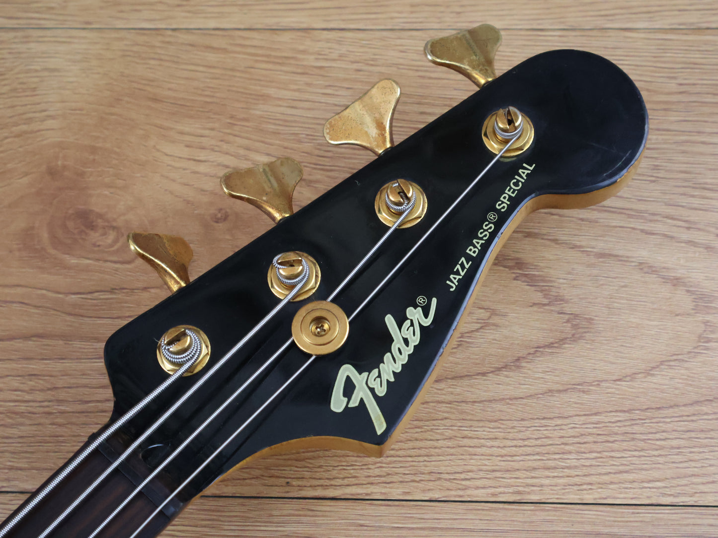 1989 Fender Japan PJM65 Jazz Bass Special PJ Active Contemporary Bass (Black)