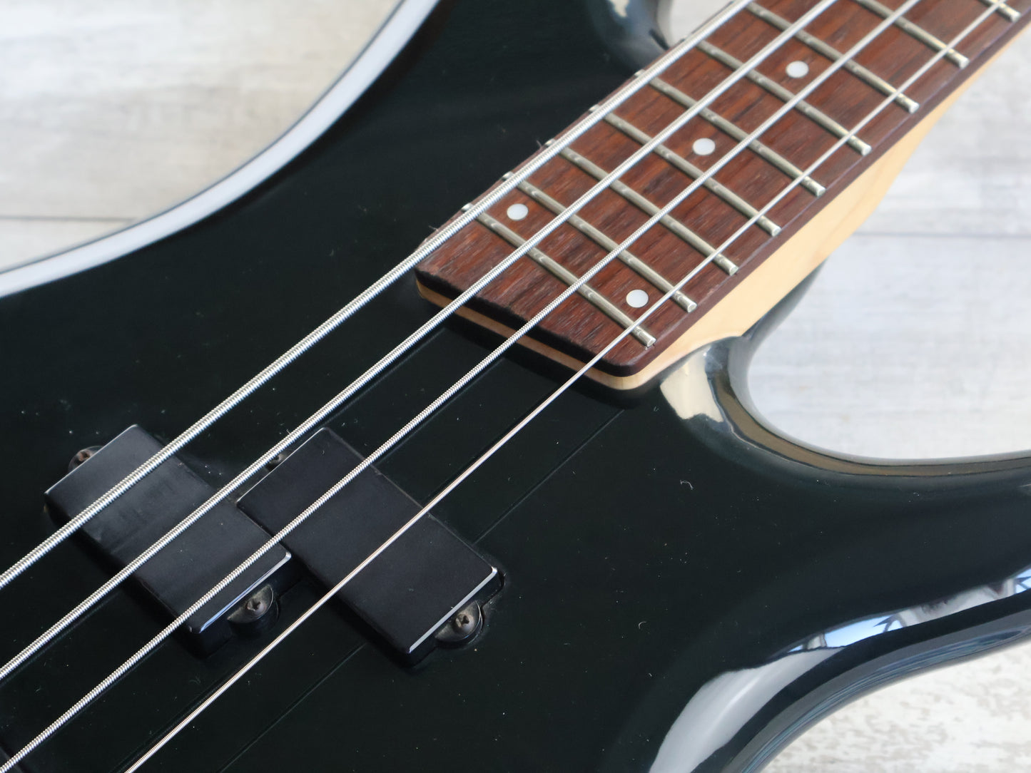 1996 Ibanez Japan SR370 SDGR Soundgear Bass (Black)