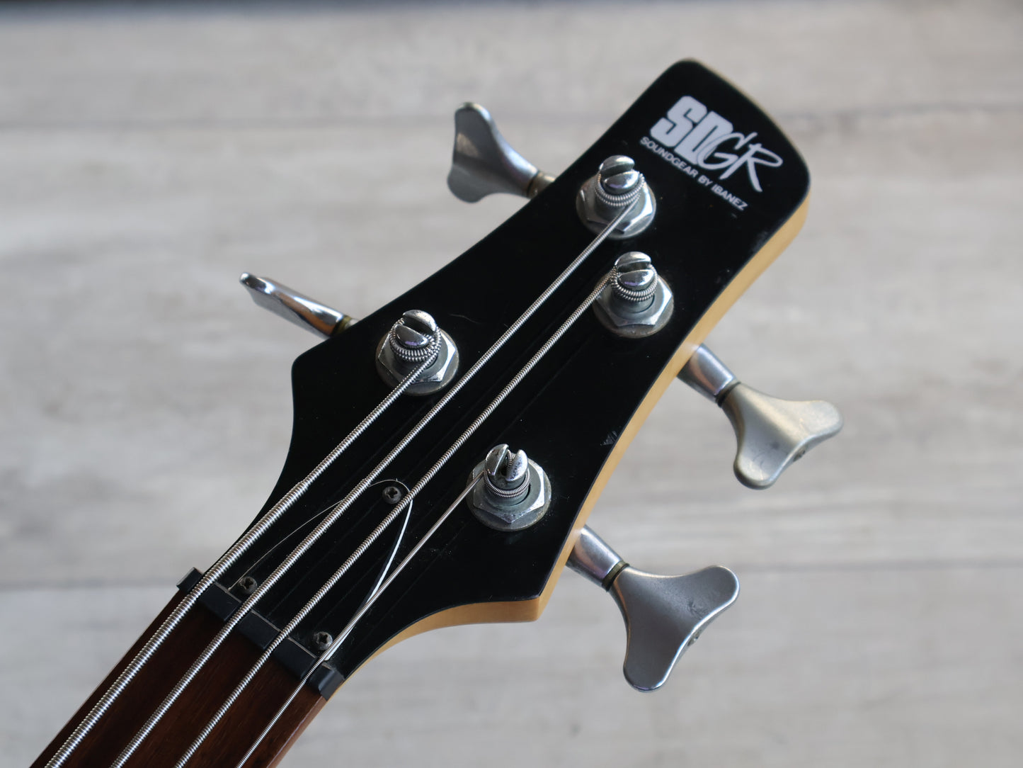 1996 Ibanez Japan SR370 SDGR Soundgear Bass (Black)