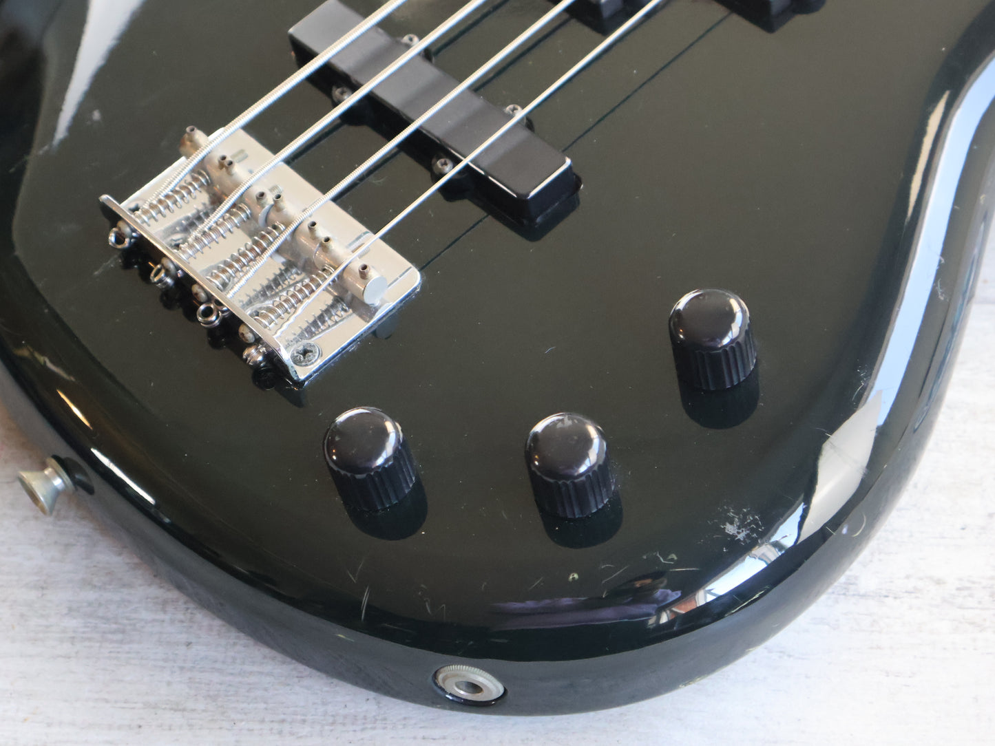 1996 Ibanez Japan SR370 SDGR Soundgear Bass (Black)