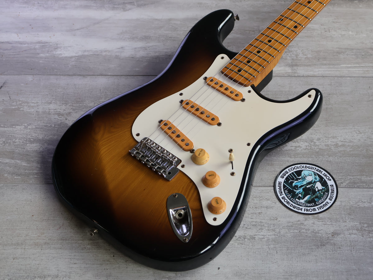 1982 Tokai ST-60 Goldstar Sound '54 Reissue S-Style (Brown Sunburst)