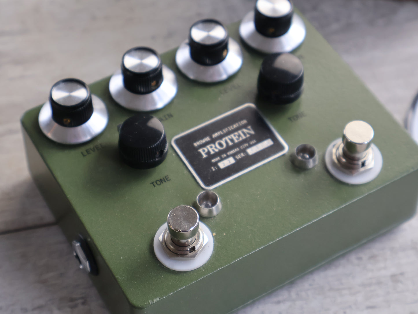 Browne Amp PROTEIN V4 Dual Overdrive (ODR1 & BluesBreaker)