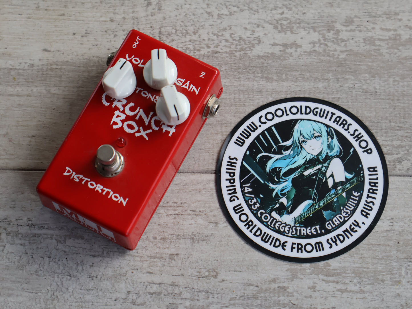 MI Audio Crunch Box Overdrive/Distortion