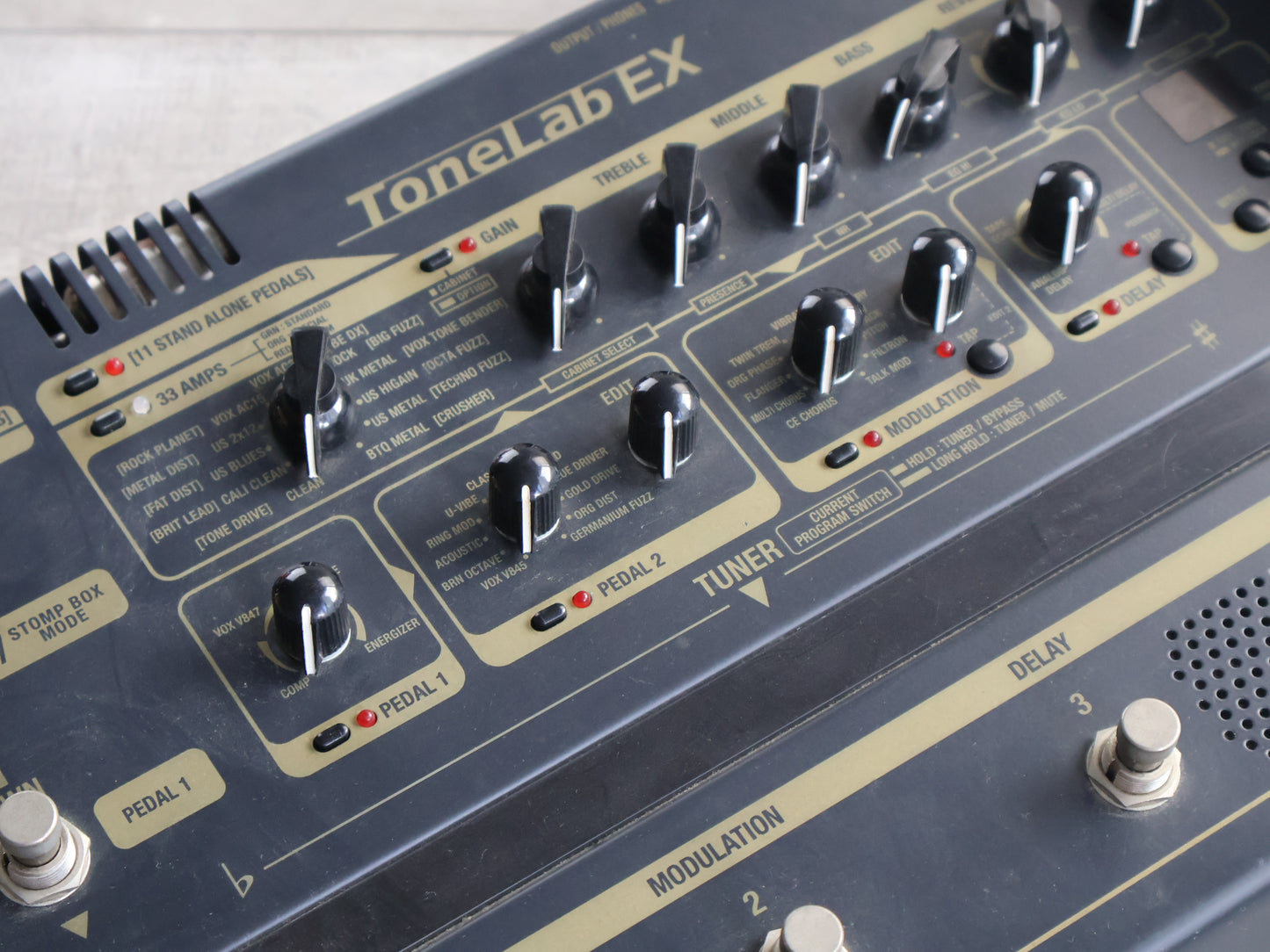 Vox Valvetronix Tonelab EX Multi Effects Pedal