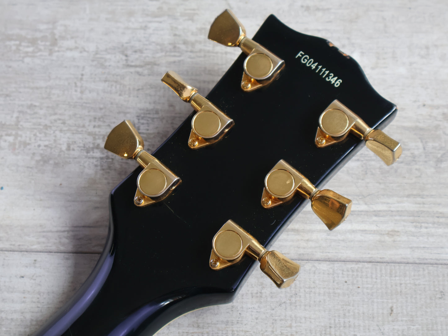 2004 Burny (Fernandes) RLC-55 Les Paul Custom (Black)