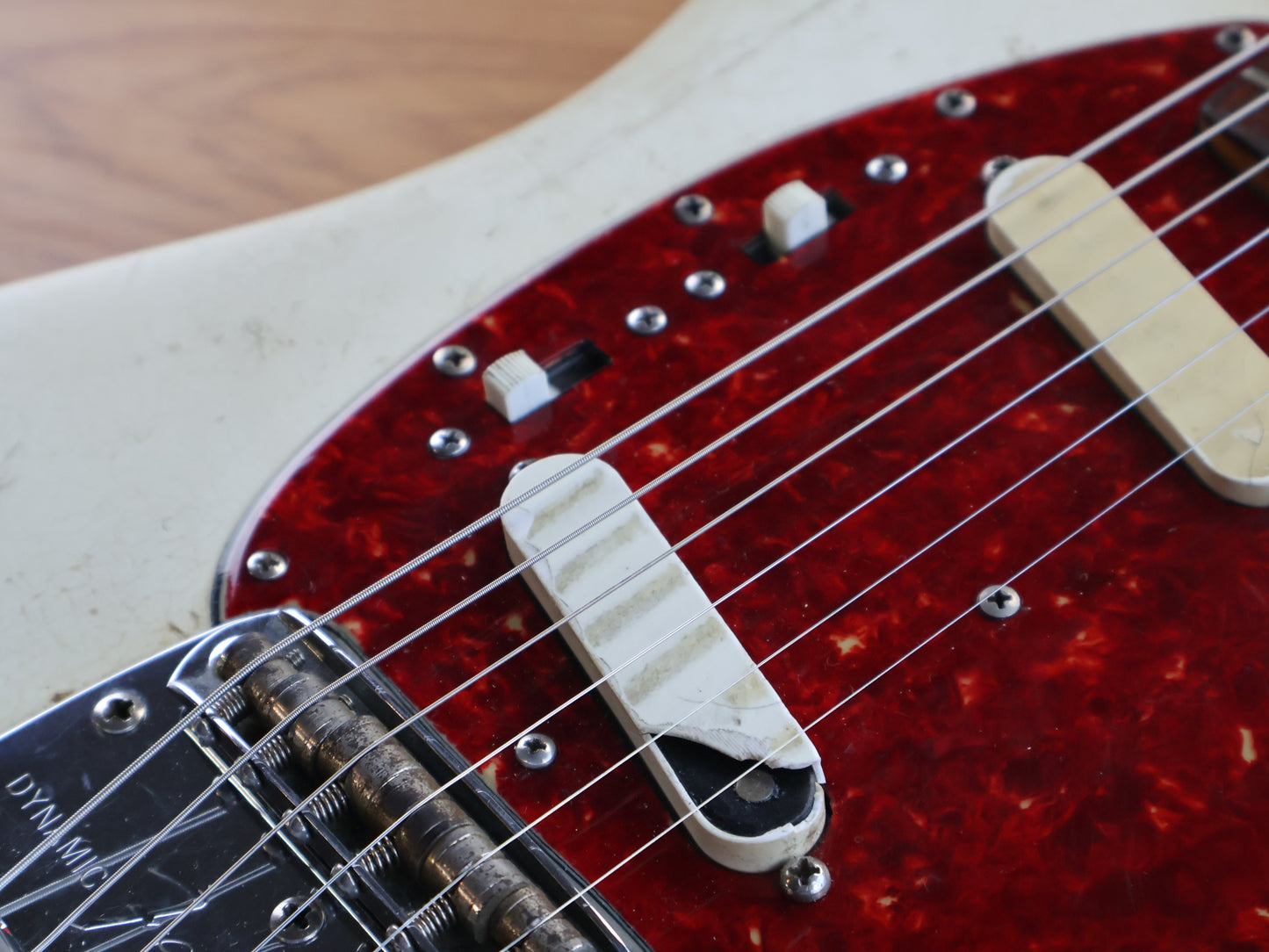 1966 Fender USA Short Scale Mustang (Olympic White)
