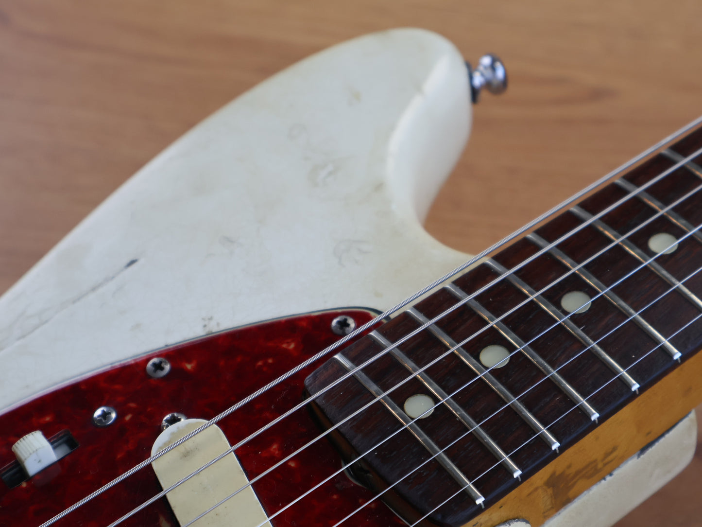 1966 Fender USA Short Scale Mustang (Olympic White)