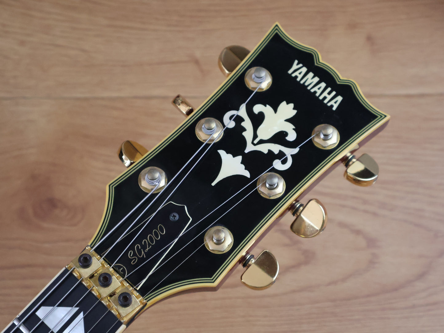 1979 Yamaha Japan SG-2000 Neckthrough Double Cutaway w/Floyd Rose (Cherry Sunburst)