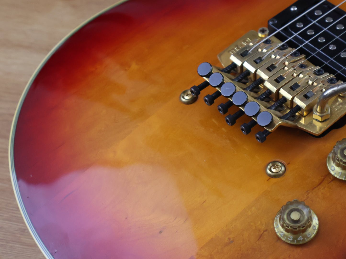1979 Yamaha Japan SG-2000 Neckthrough Double Cutaway w/Floyd Rose (Cherry Sunburst)