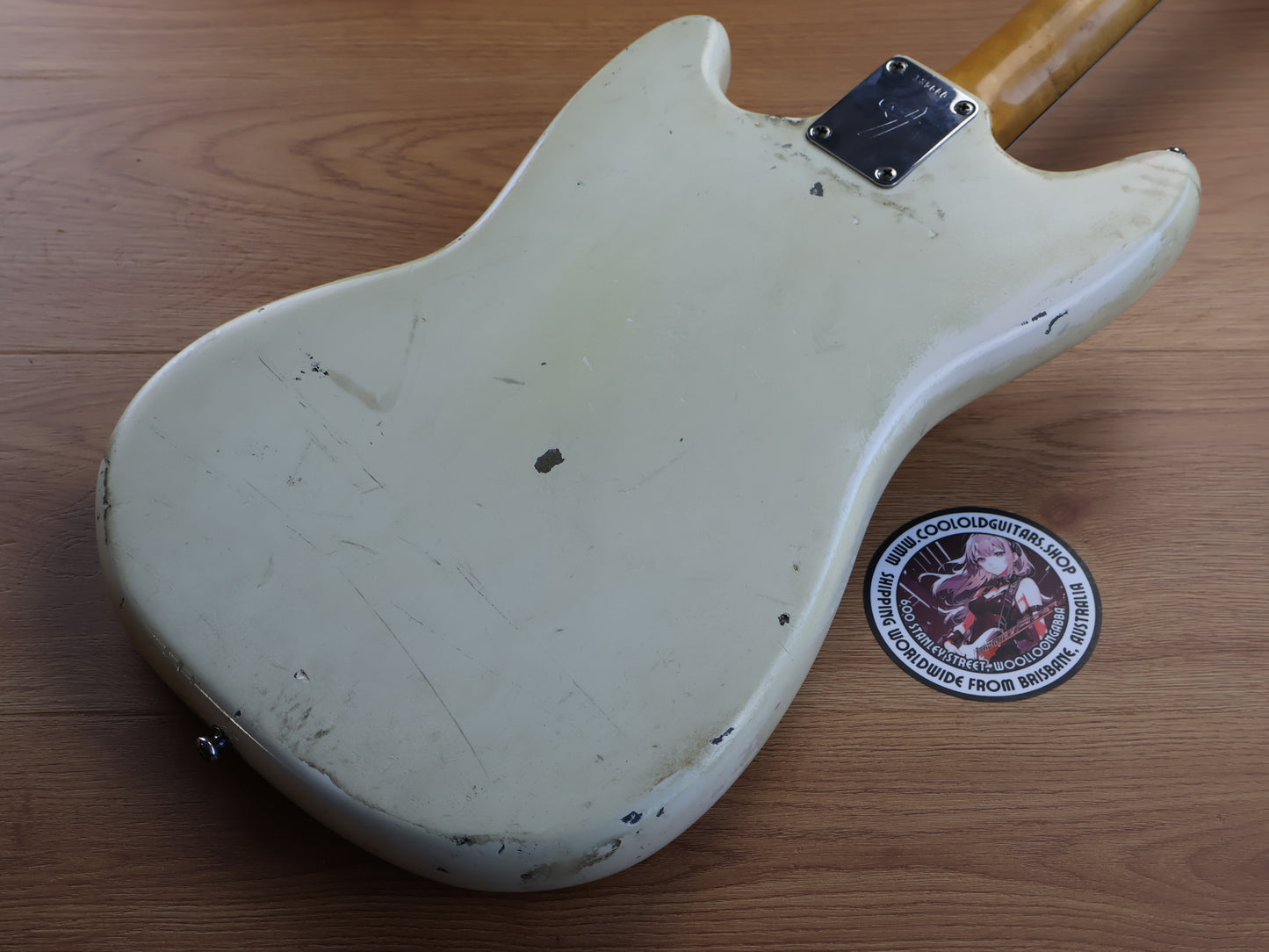 1966 Fender USA Short Scale Mustang (Olympic White)