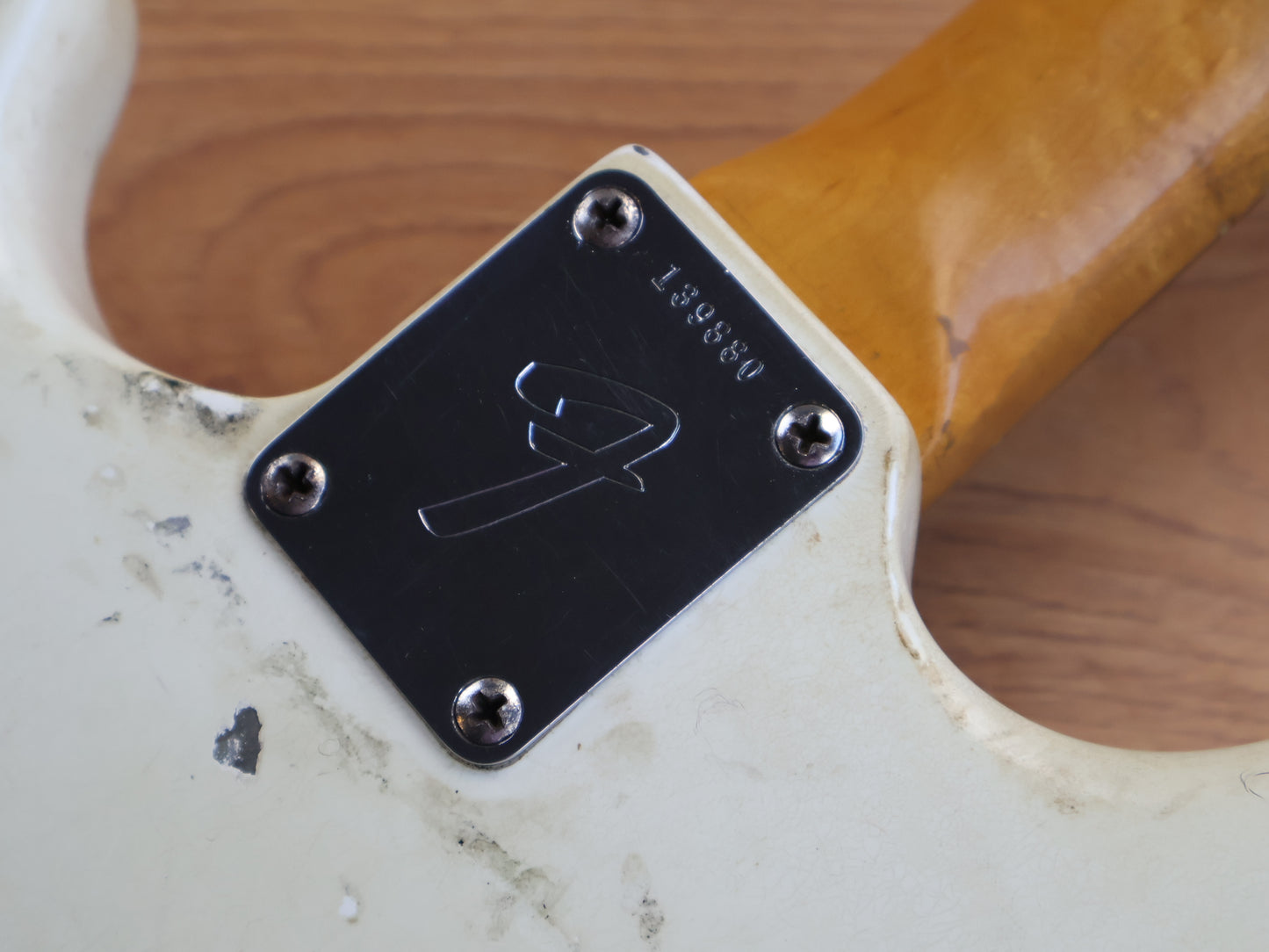 1966 Fender USA Short Scale Mustang (Olympic White)