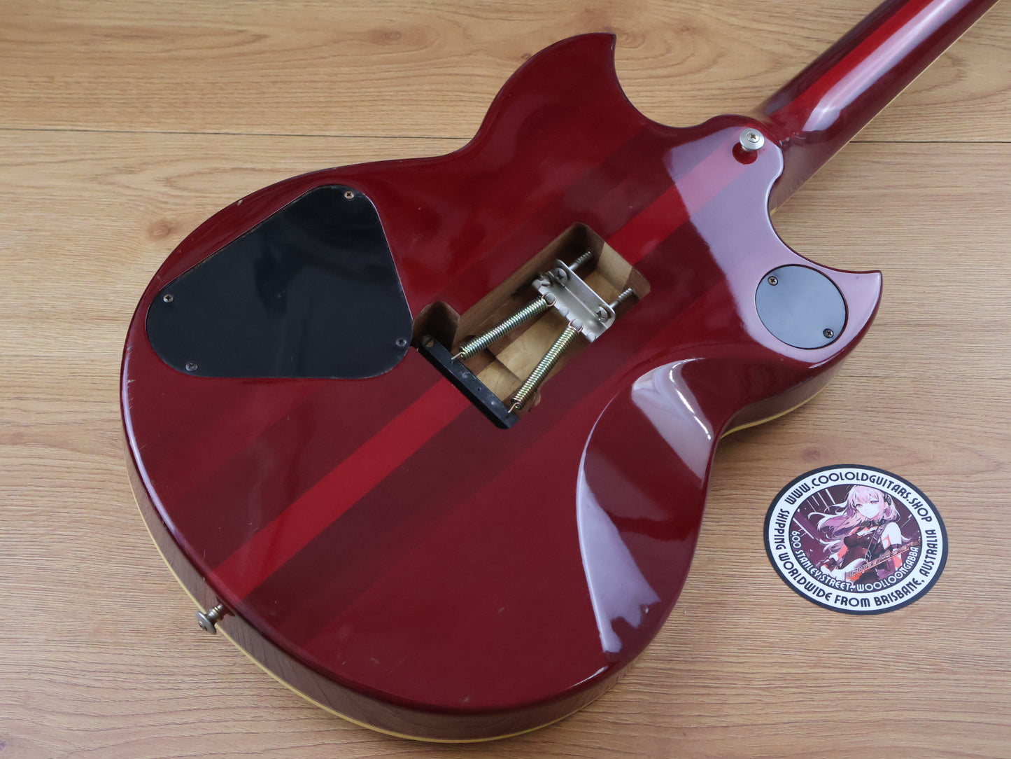 1979 Yamaha Japan SG-2000 Neckthrough Double Cutaway w/Floyd Rose (Cherry Sunburst)