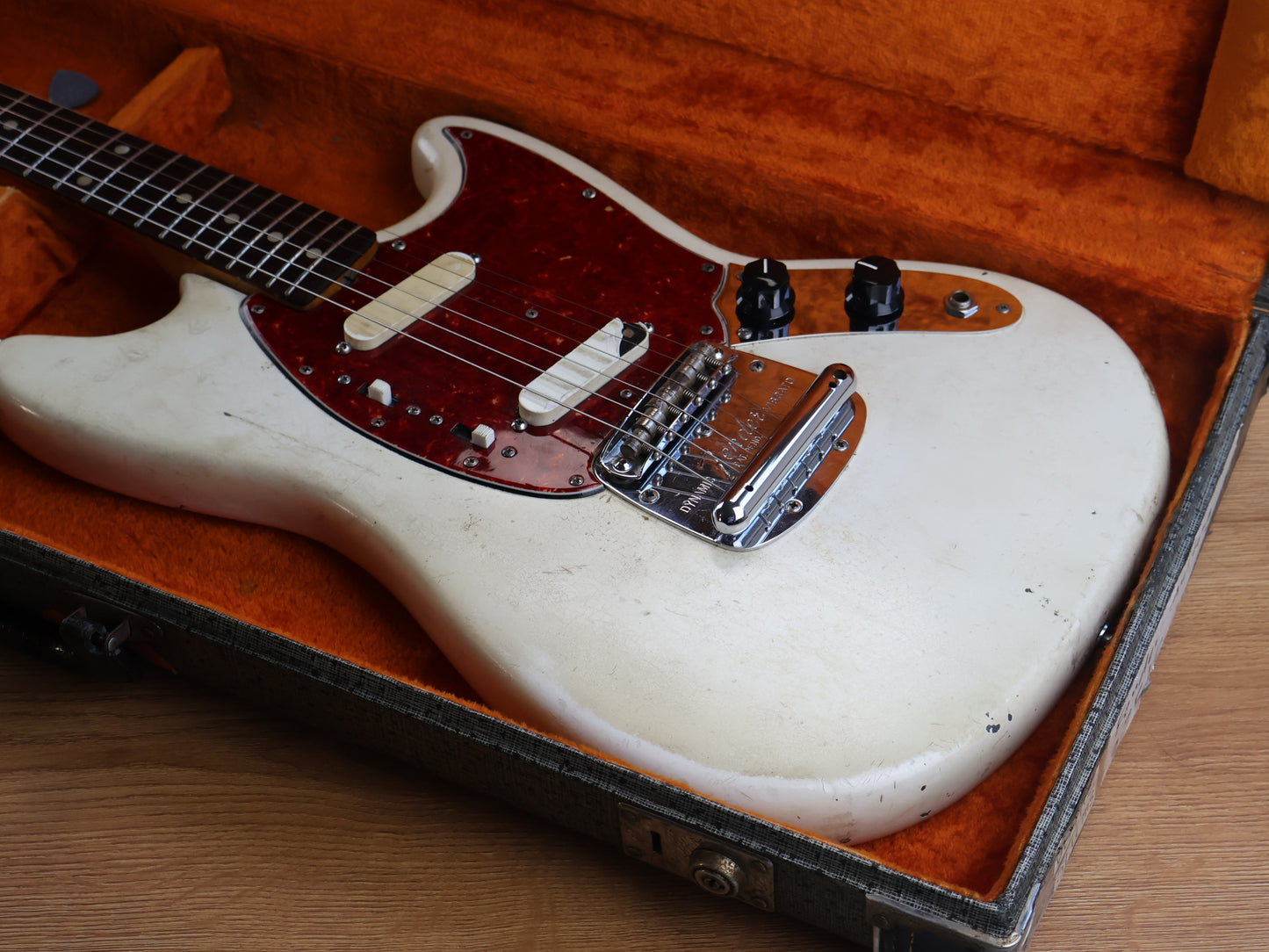 1966 Fender USA Short Scale Mustang (Olympic White)