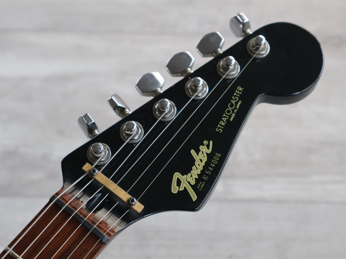 1985 Fender Japan "Boxer Series" Stratocaster (Black)