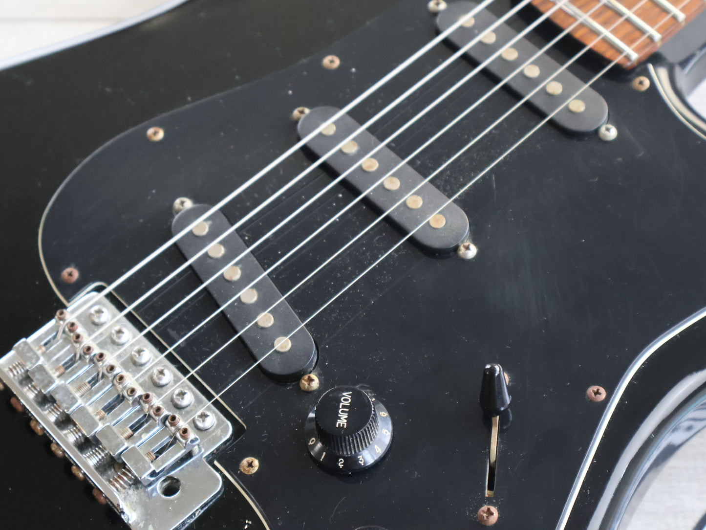 1985 Fender Japan "Boxer Series" Stratocaster (Black)