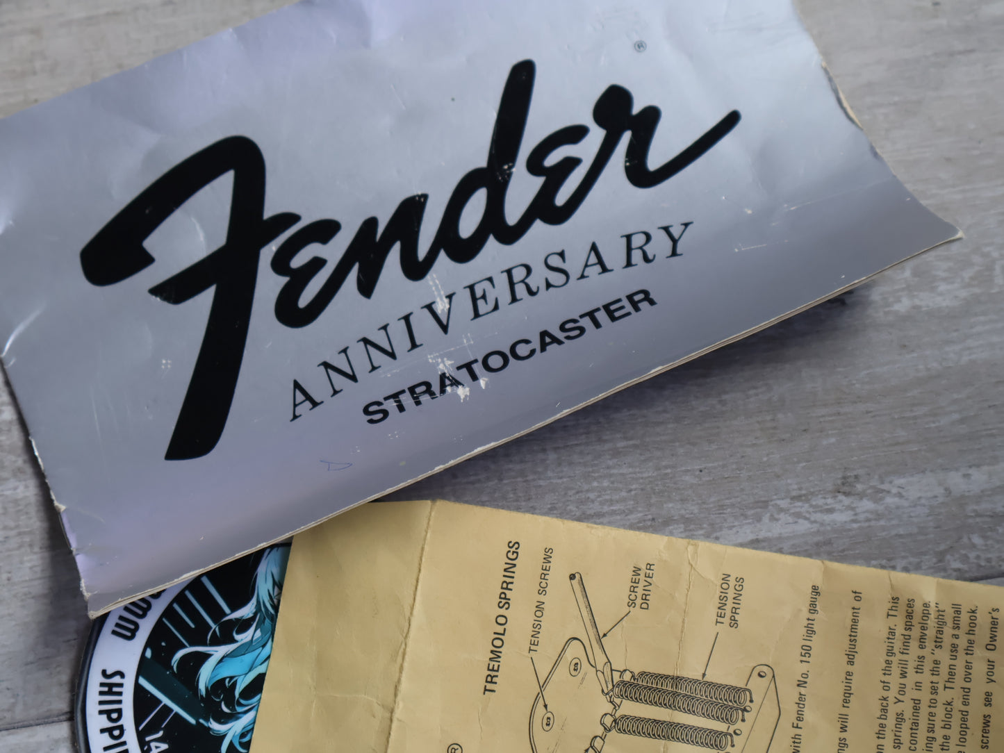 1979 Fender USA 25th Anniversary Model Stratocaster (Anniversary Silver)