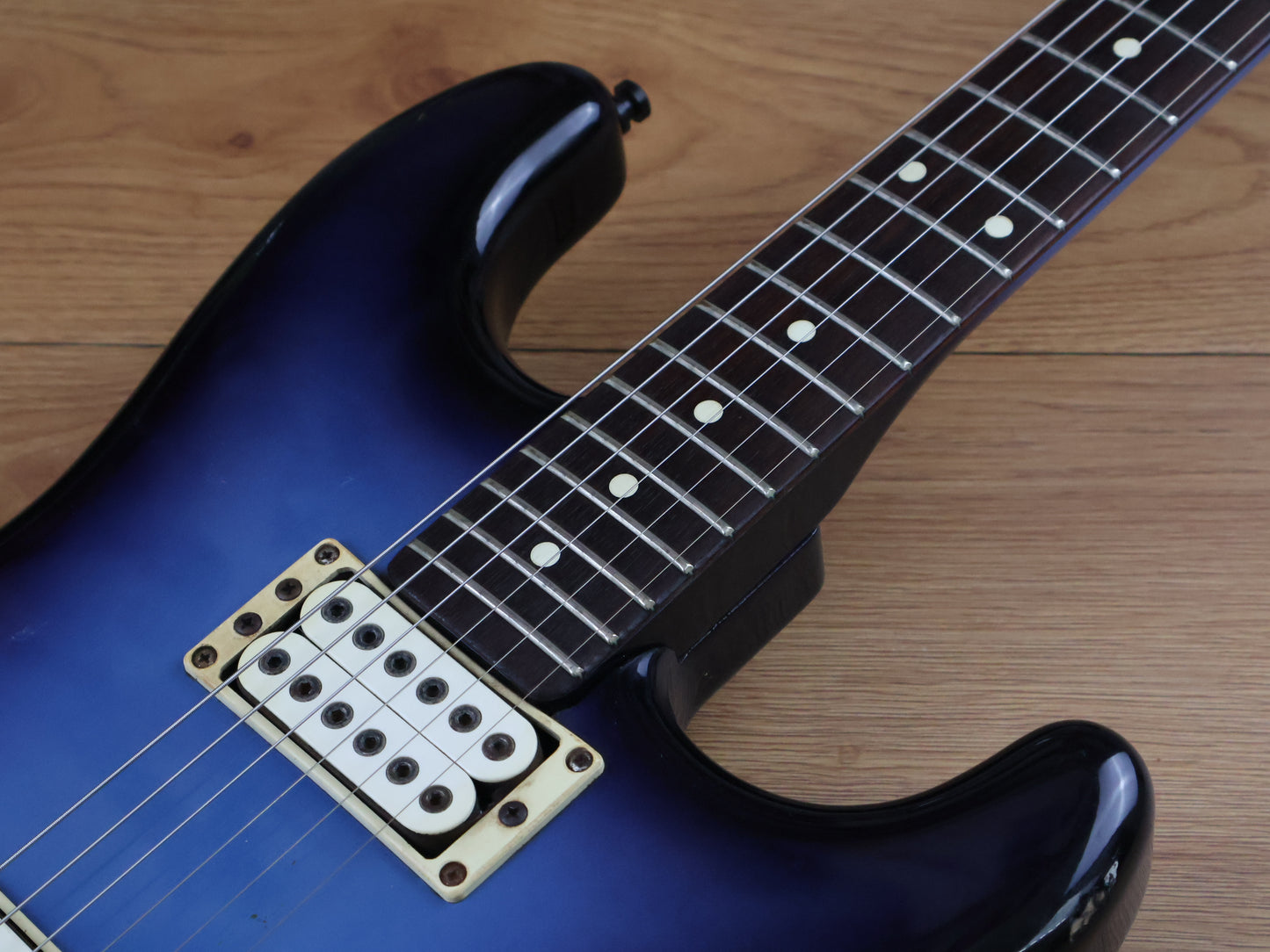 1984 Yamaha Japan STH800R HH Superstrat (Coral Blue Burst)