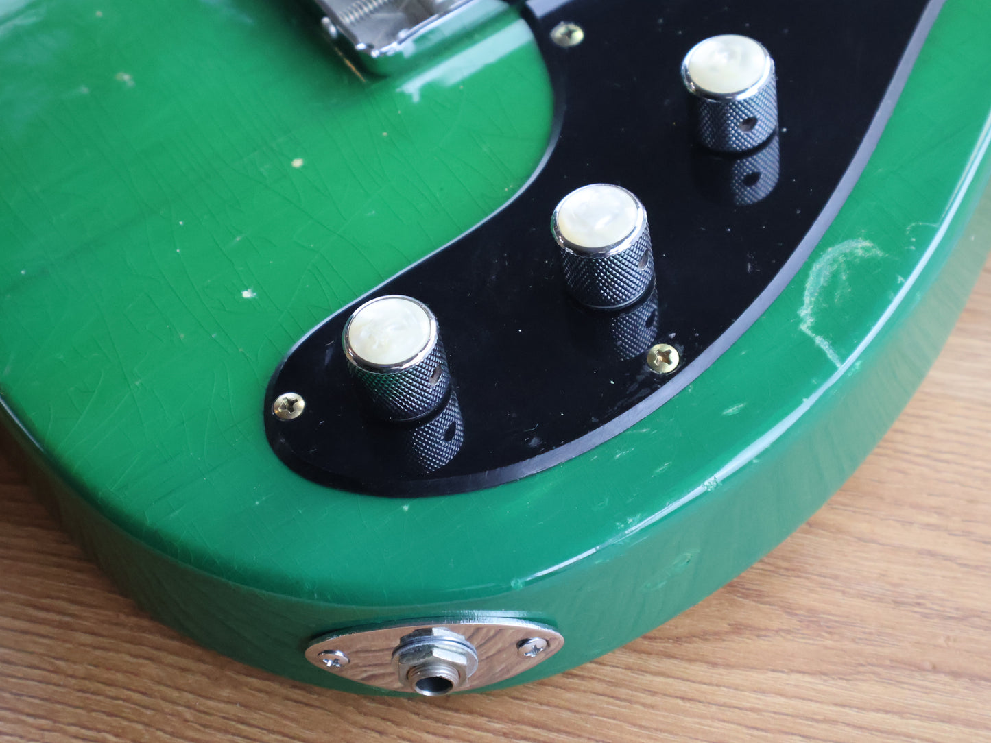 2008 BJ & Byrne "GREEN" Telecaster Style Custom Guitar (Made in England)