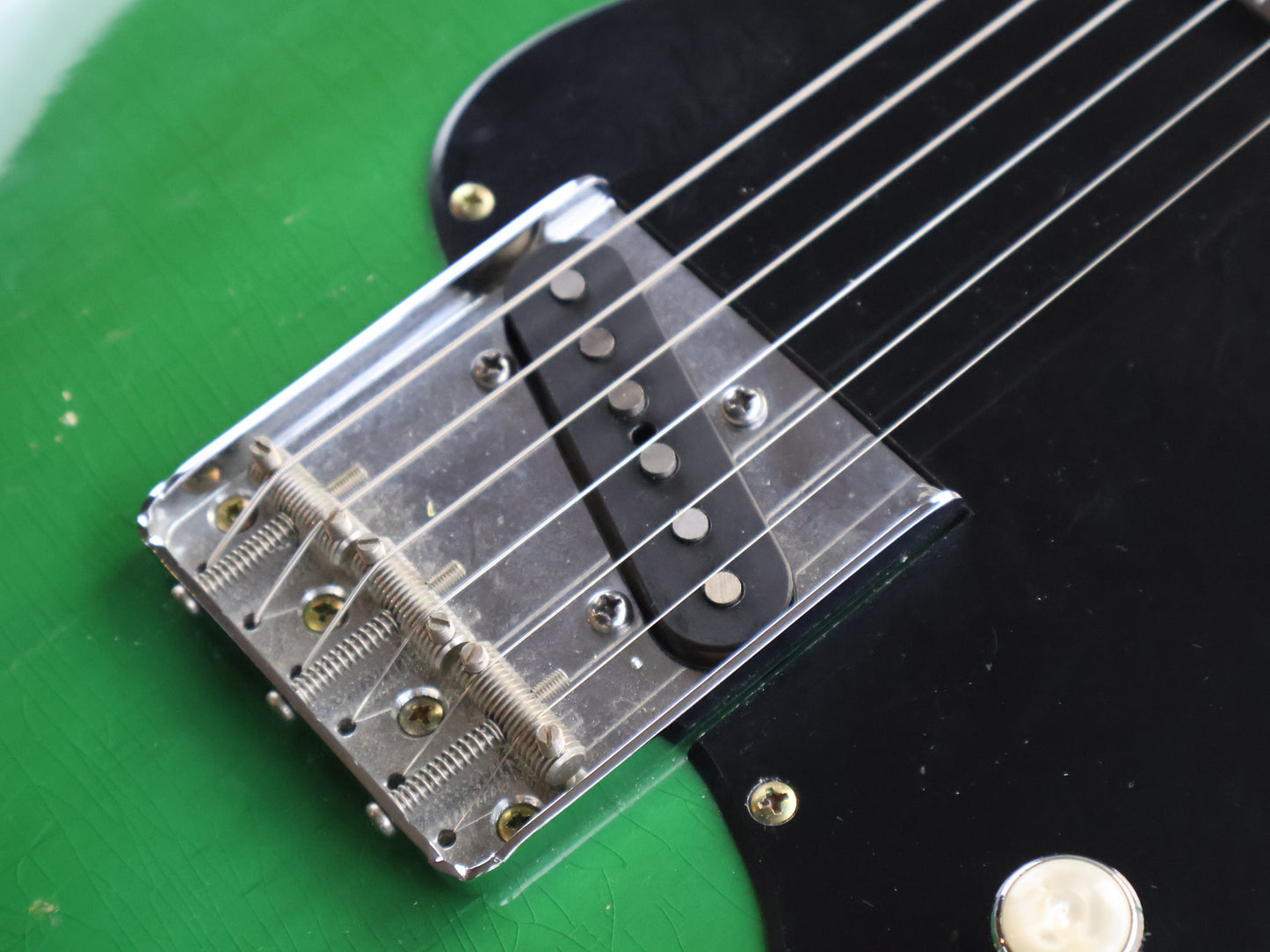 2008 BJ & Byrne "GREEN" Telecaster Style Custom Guitar (Made in England)