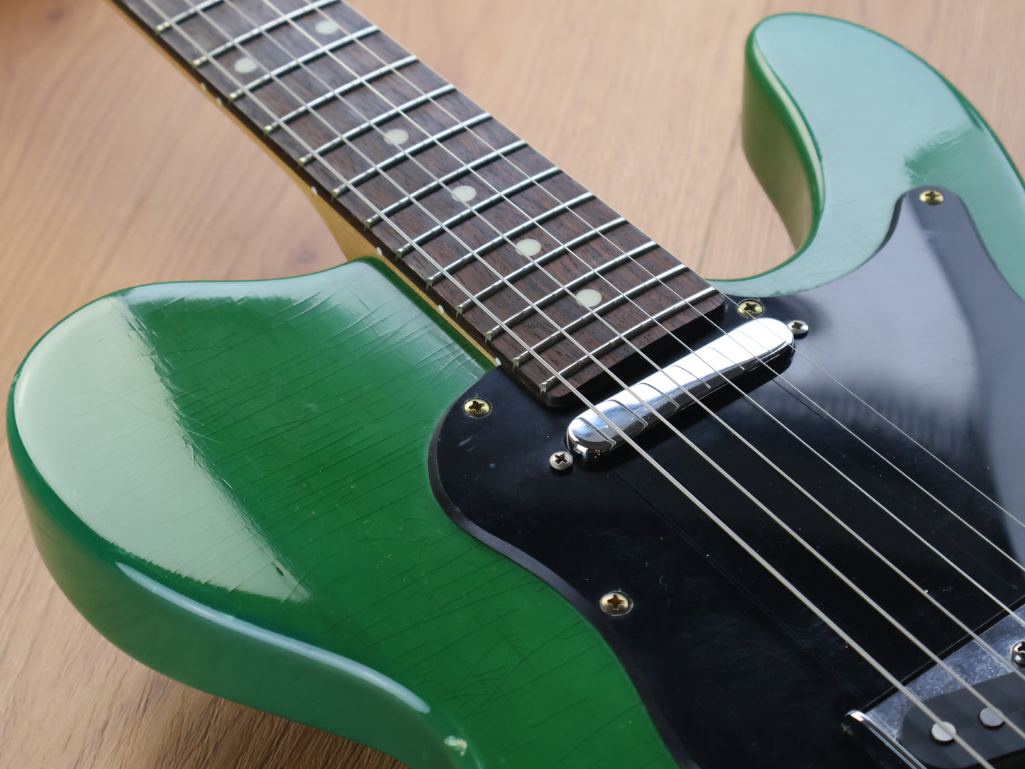 2008 BJ & Byrne "GREEN" Telecaster Style Custom Guitar (Made in England)