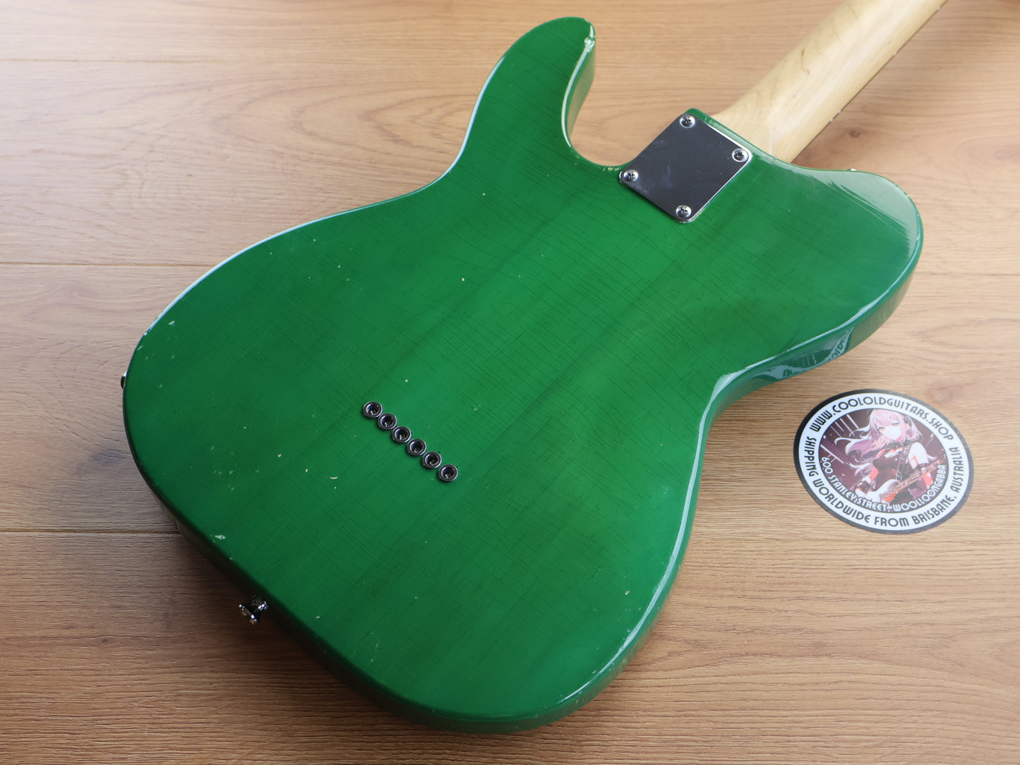 2008 BJ & Byrne "GREEN" Telecaster Style Custom Guitar (Made in England)