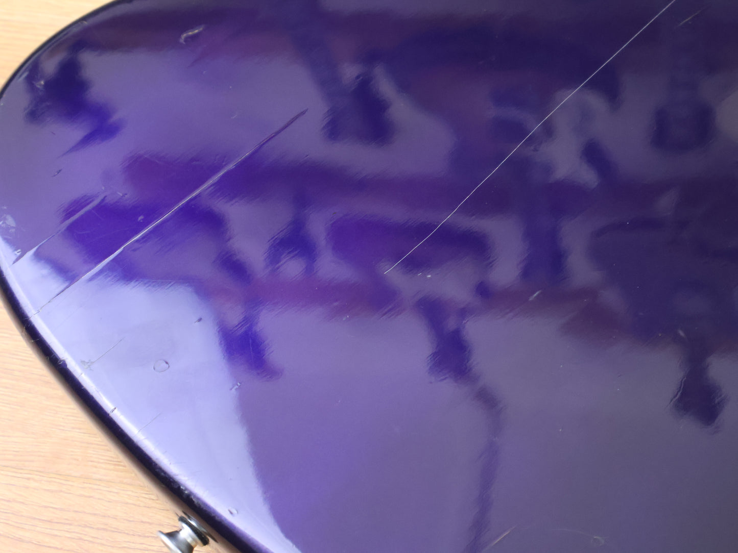 1990's Charvel Japan EOV-42 Jazz Bass (Metallic Purple)