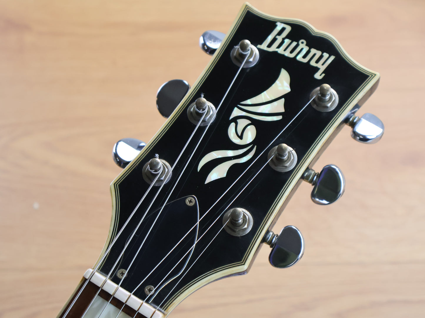 2007 Burny RLC-55JS John Sykes Les Paul Custom (Black)