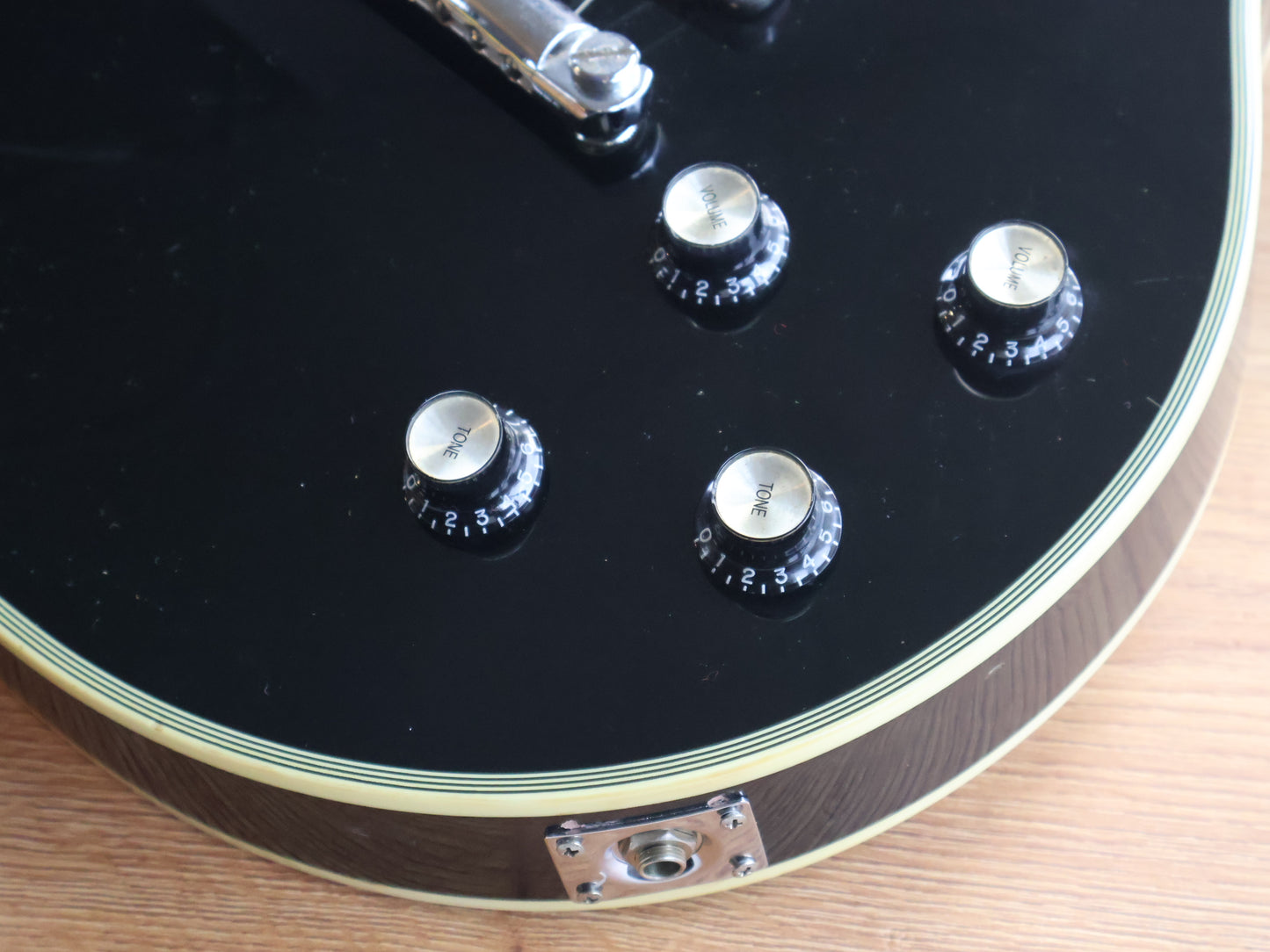 2007 Burny RLC-55JS John Sykes Les Paul Custom (Black)